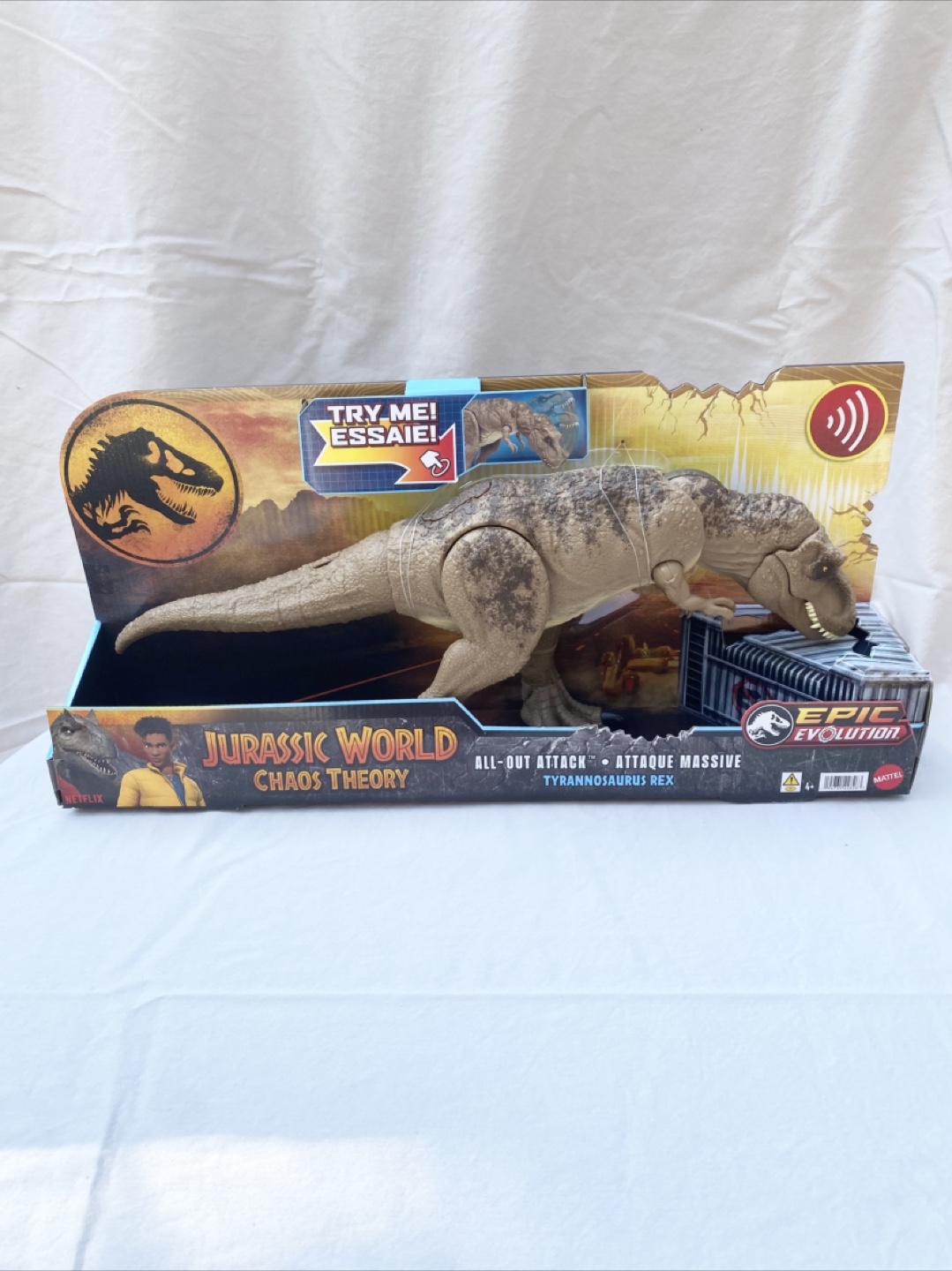 Jurassic World Chaos Theory All-Out Attack Tyrannosaurus Rex