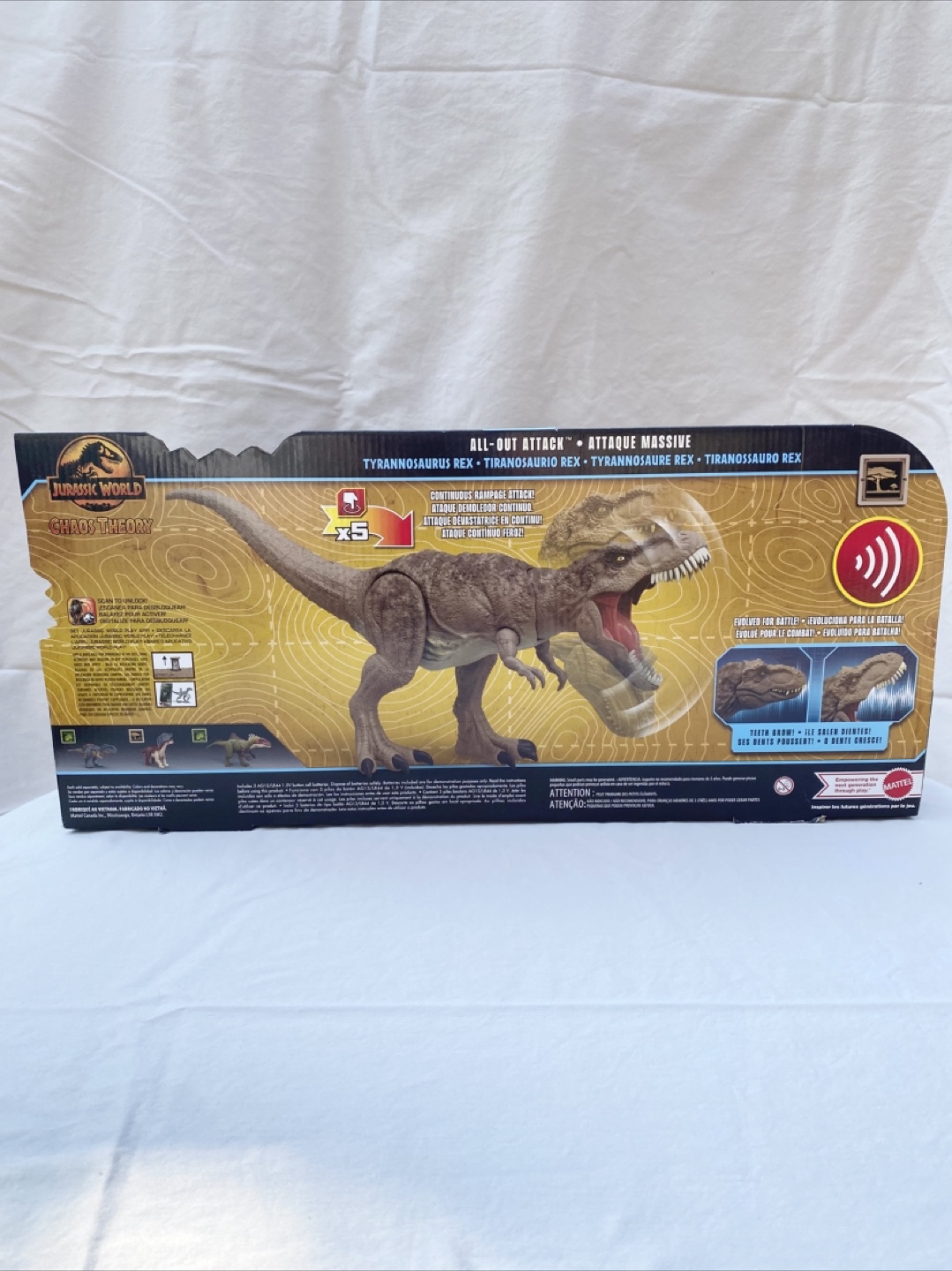 Jurassic World Chaos Theory All-Out Attack Tyrannosaurus Rex - photo 2