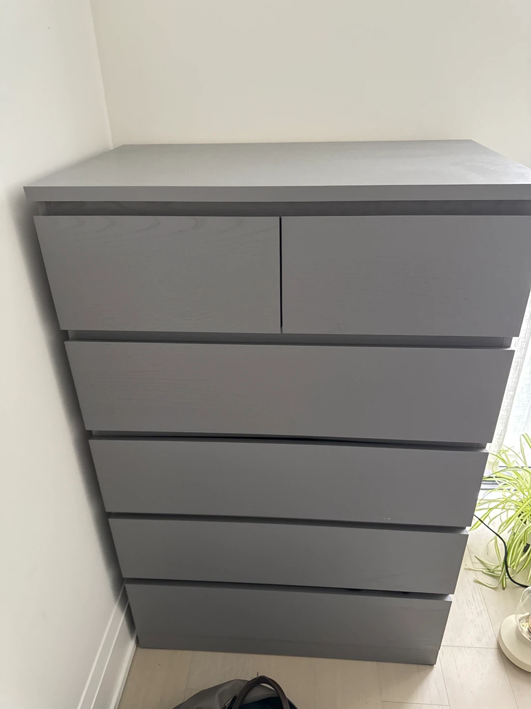 Malm Ikea Dresser 6 Drawers
