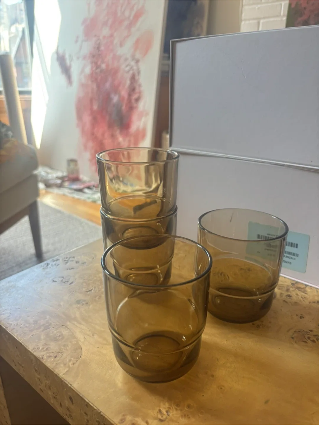 Set of 4 dusk Our Place Drinking Glasses image indicator(2)