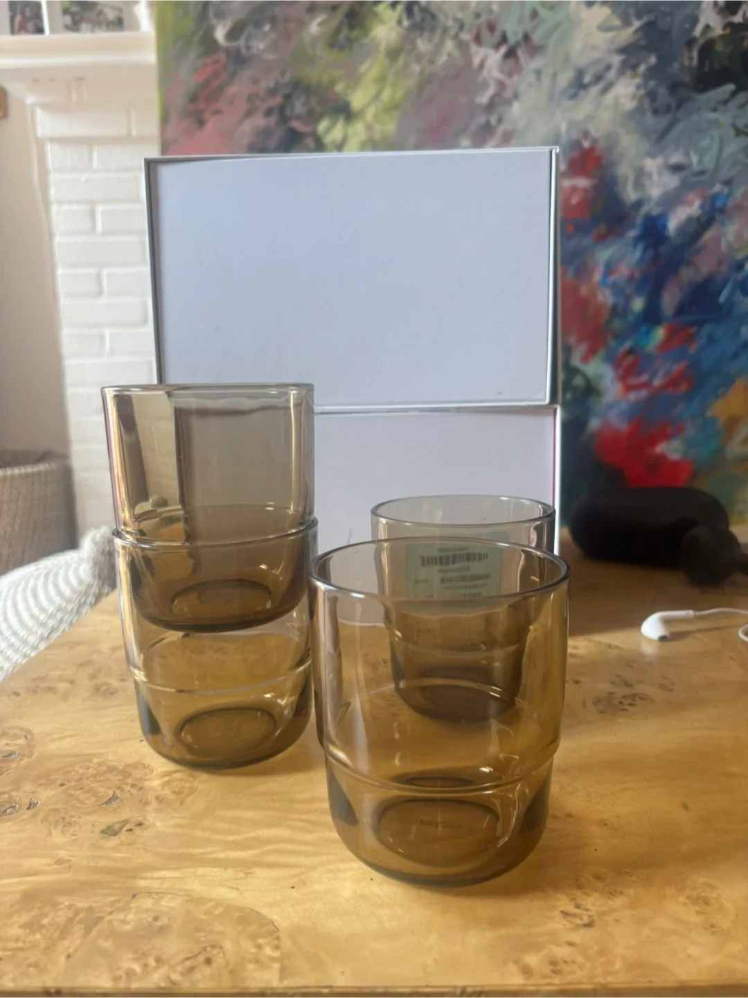 Set of 4 dusk Our Place Drinking Glasses image indicator(3)