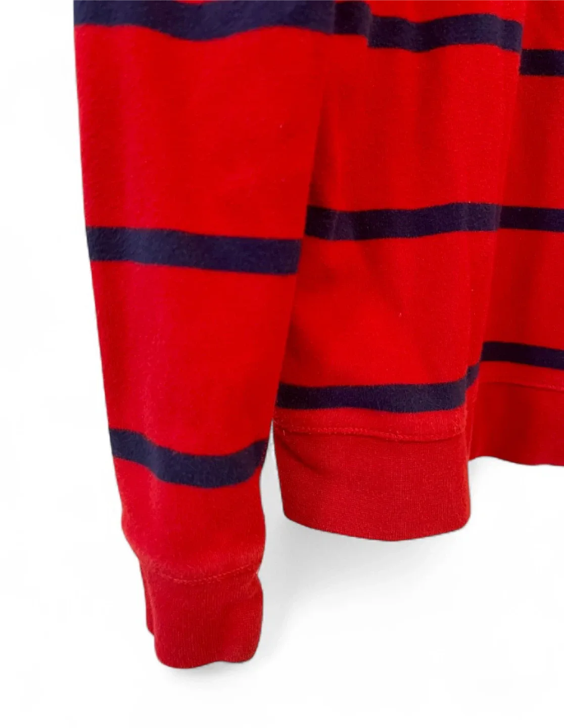 Polo Ralph Lauren Boys Red Quarter-Zip Sweater – Size 7 thumbnail