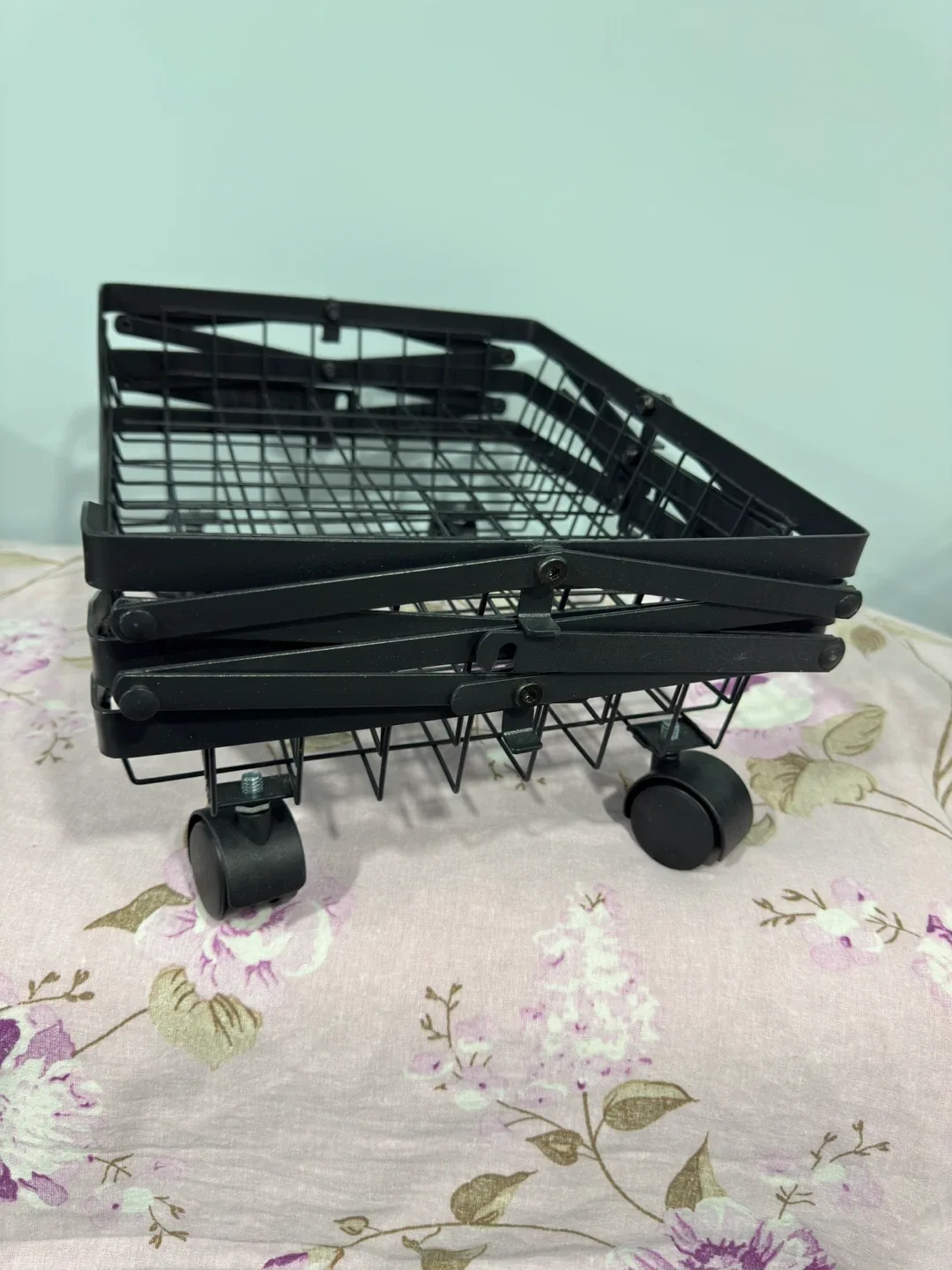 Black Rolling Storage Cart thumbnail