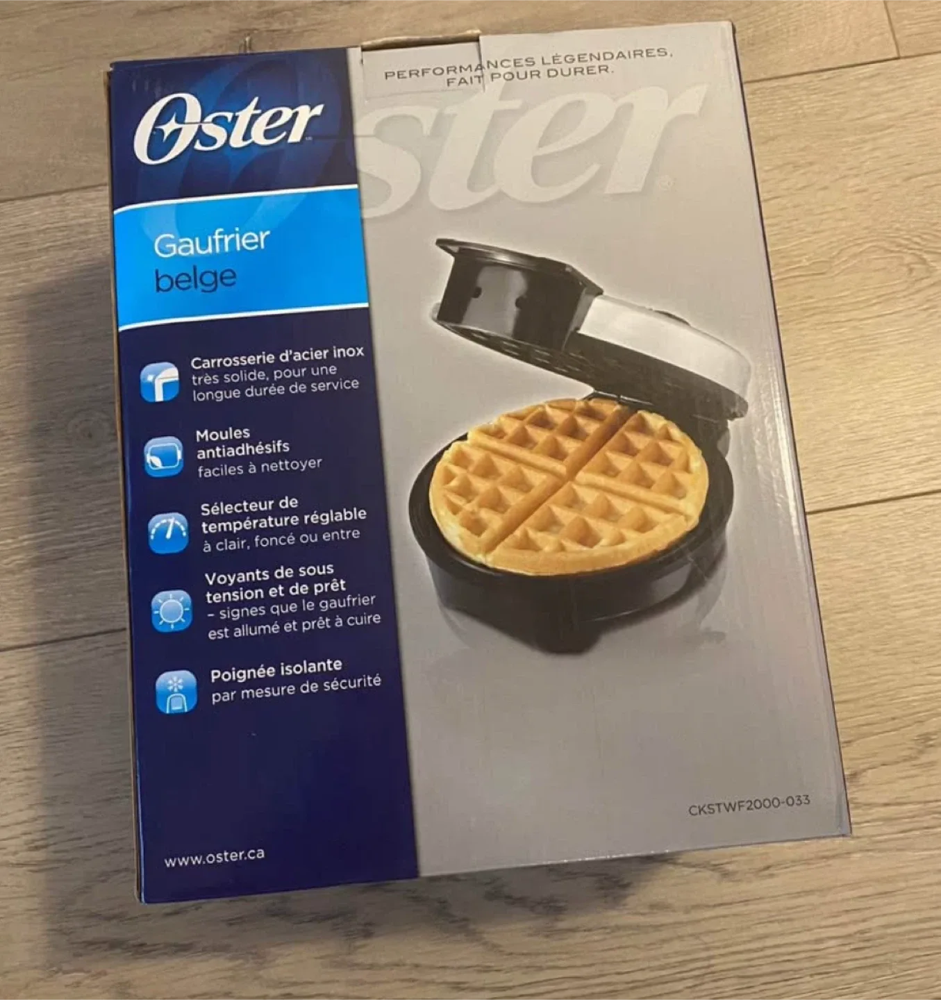 Oster Belgian Waffle Maker thumbnail