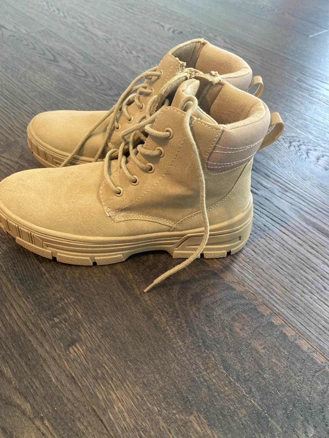 Zara Beige Boots - Size 36 thumbnail