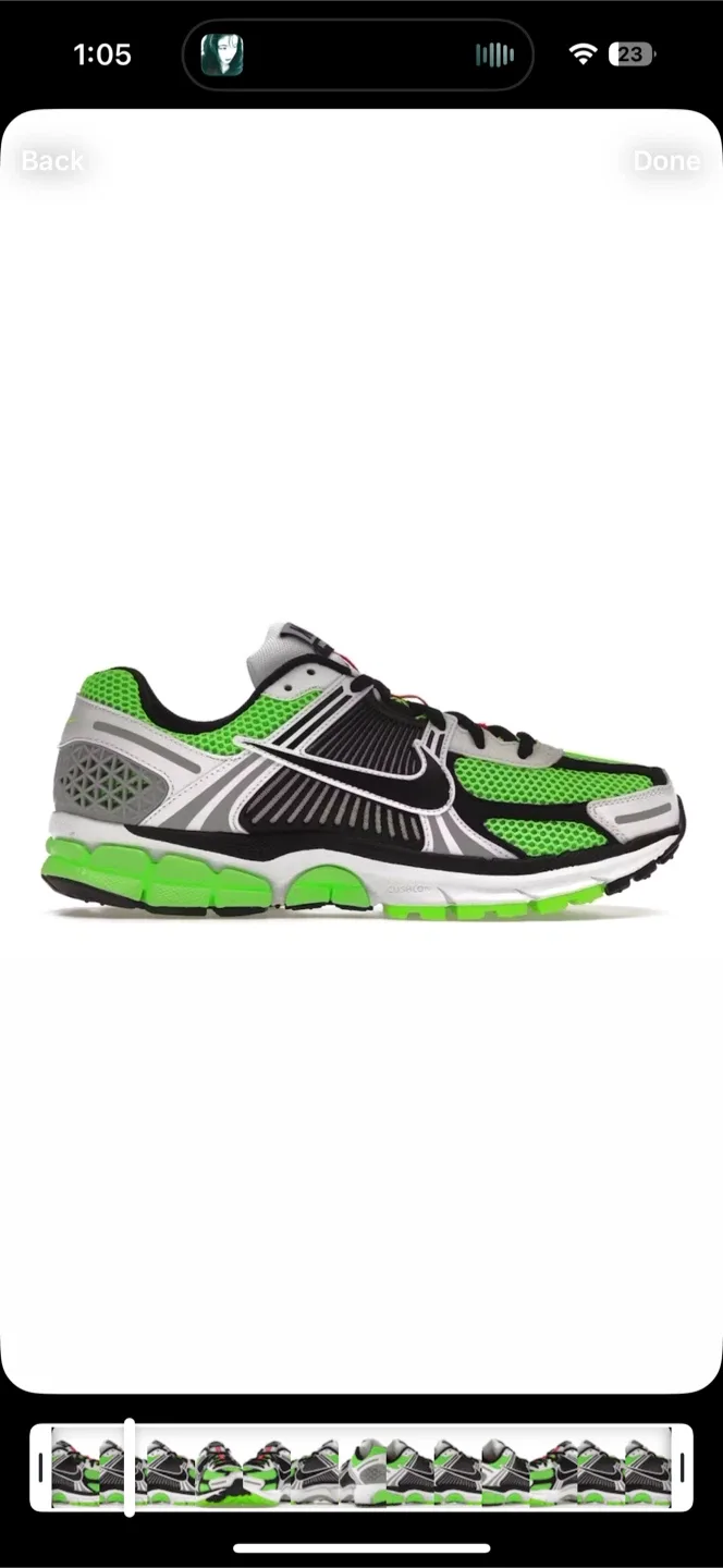 NIKE VOMERO 5 "ELECTRIC GREEN" SIZE 11 image indicator(2)