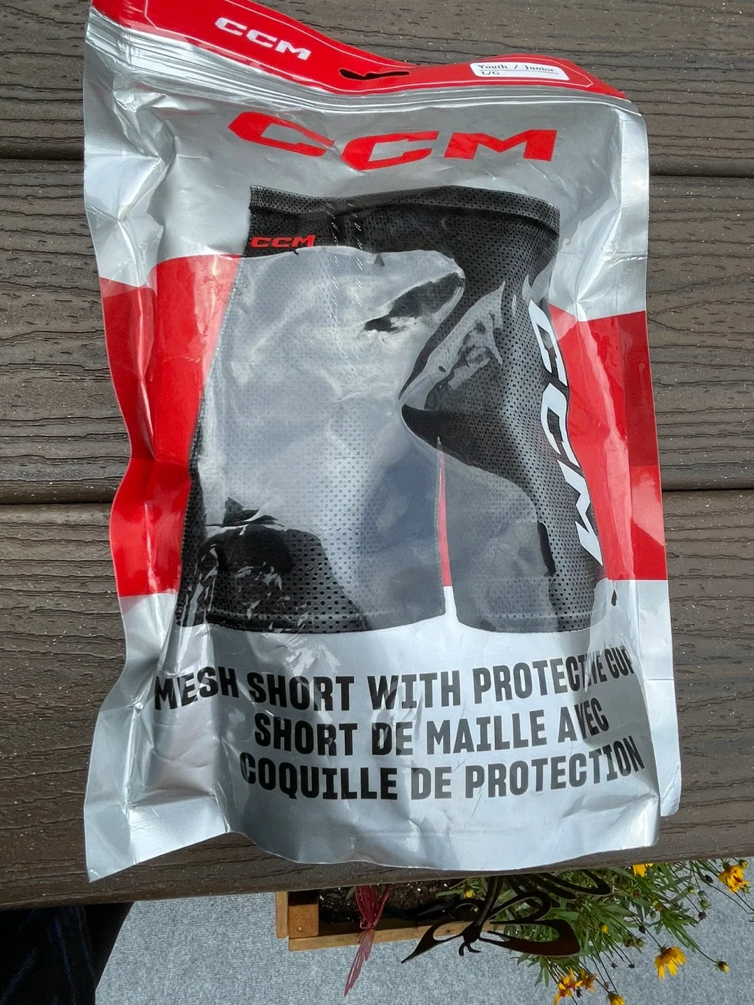 CCM Youth Mesh Short w/ Protective Cup - New thumbnail