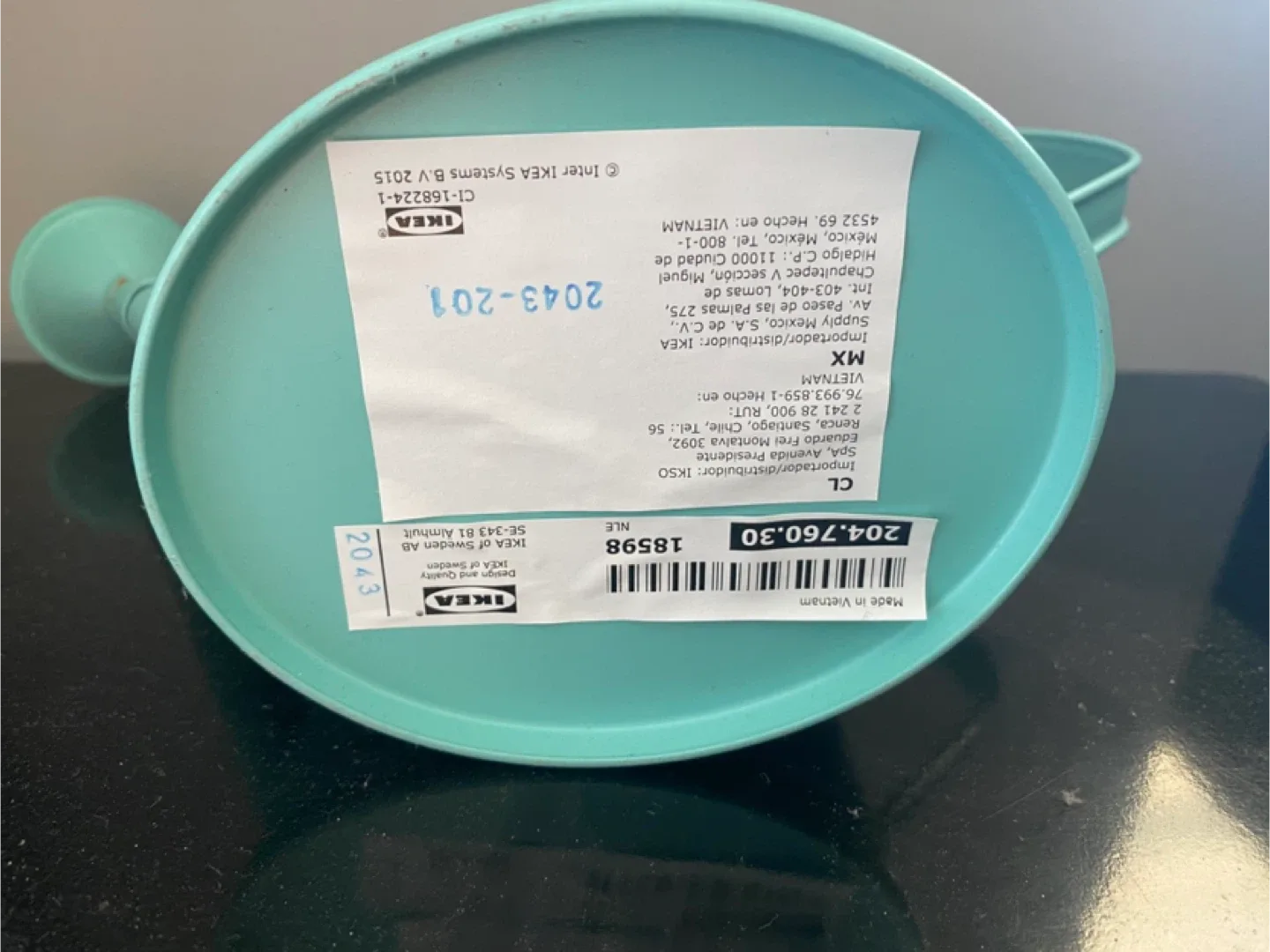 Small IKEA Watering Can - Turquoise image indicator(2)