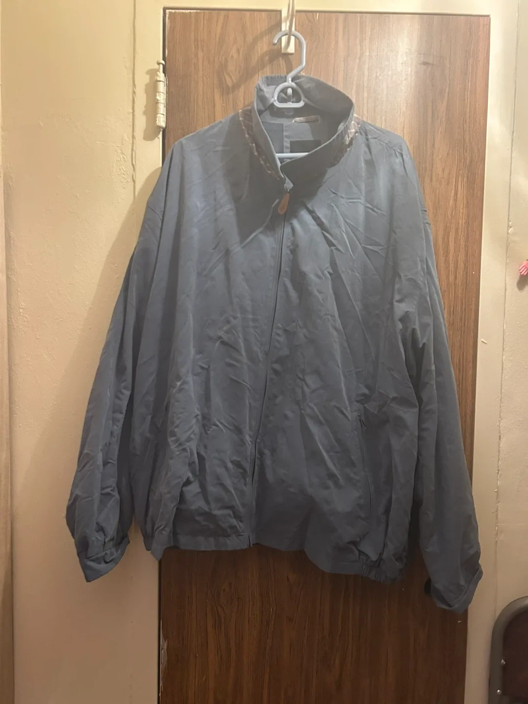Men's Blue Windbreaker Jacket thumbnail
