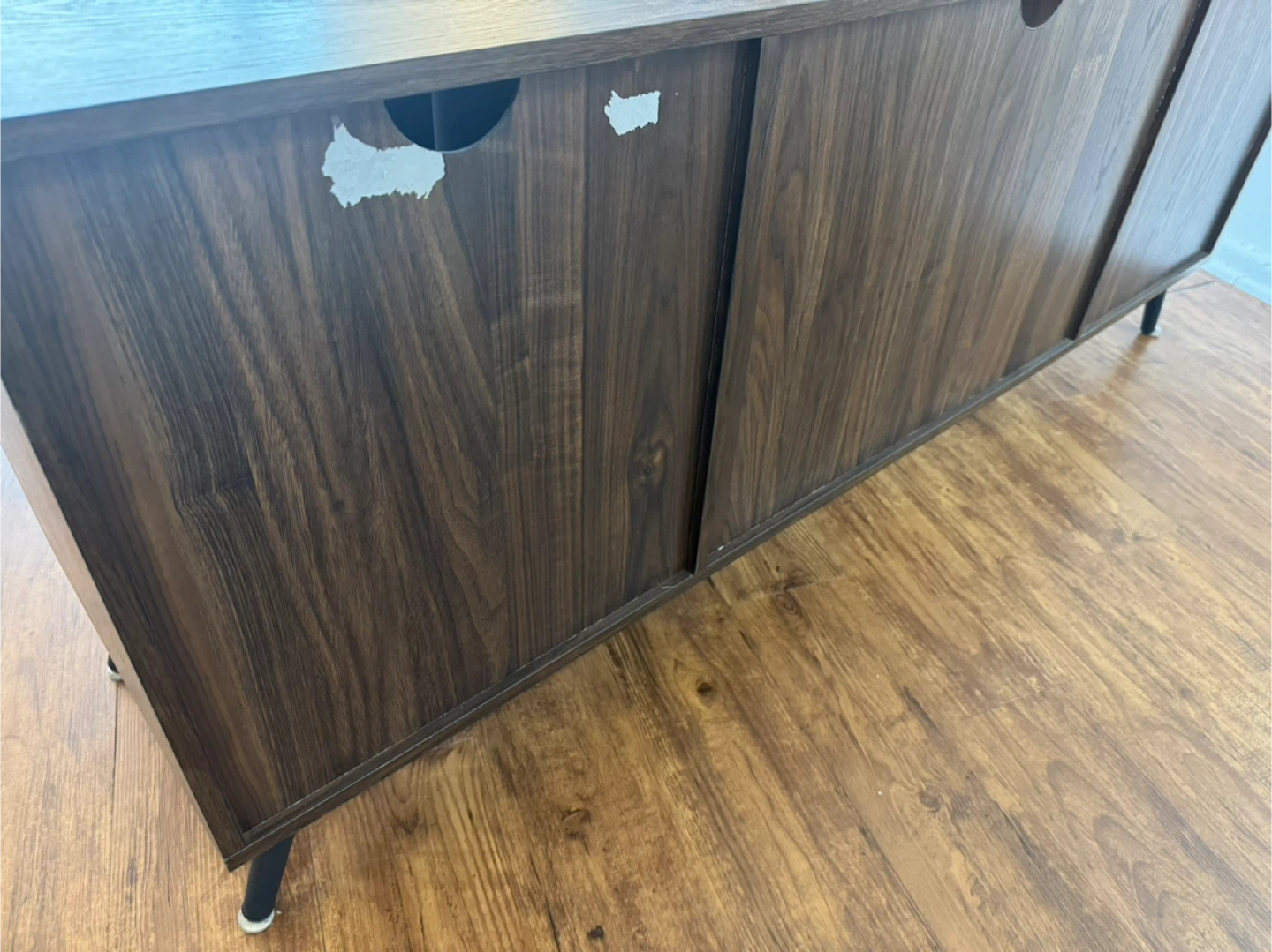 Brown Media Console - photo 5