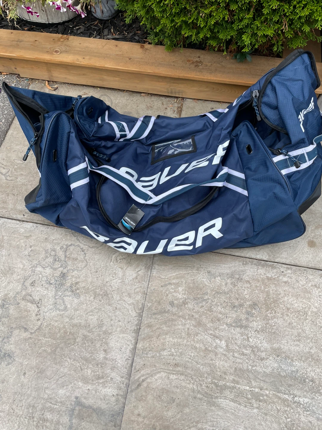 Bauer Hockey Bag - Blue