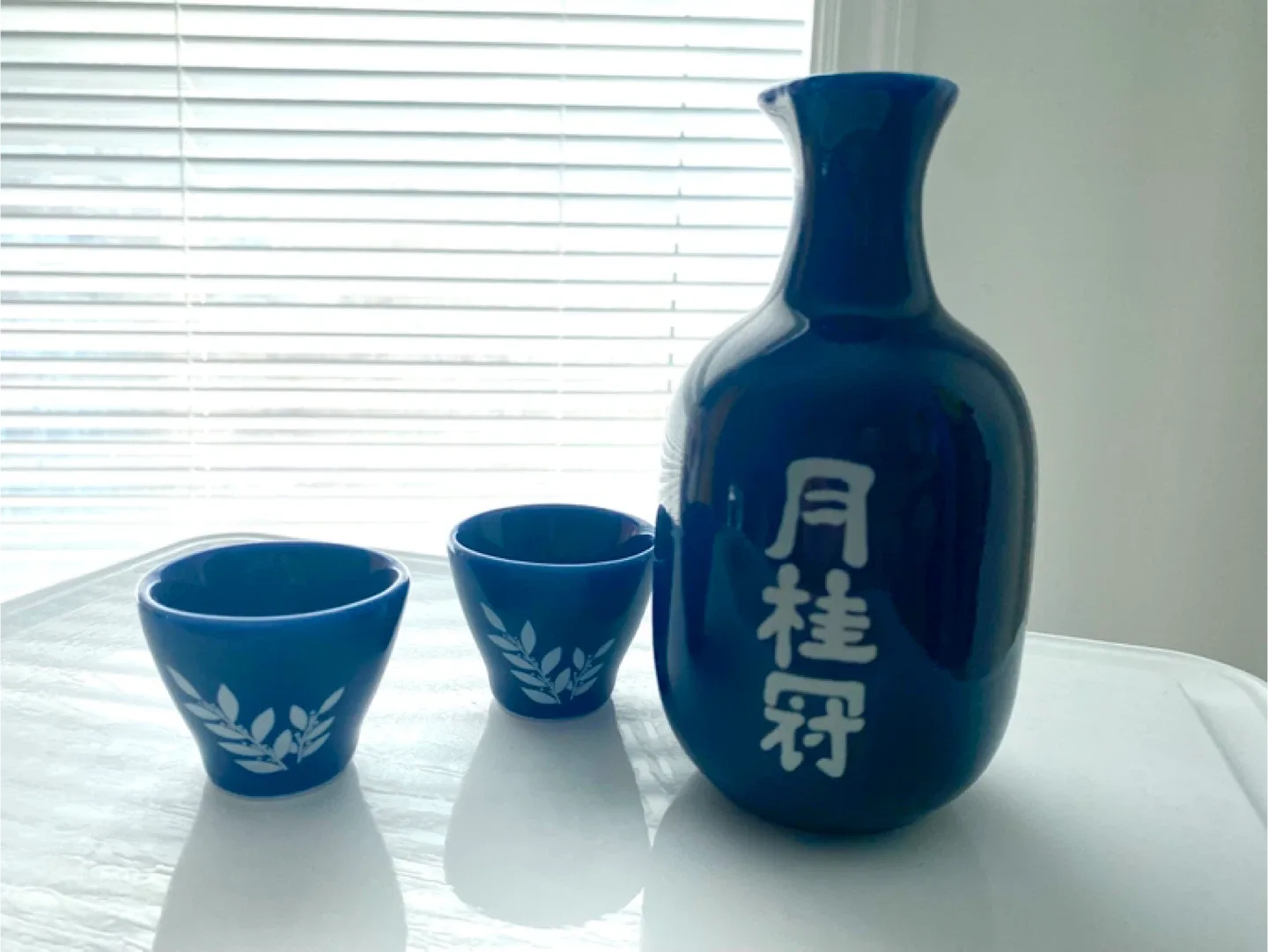 🥕 Gekkeikan Sake Set - Blue Ceramic 🥕 thumbnail