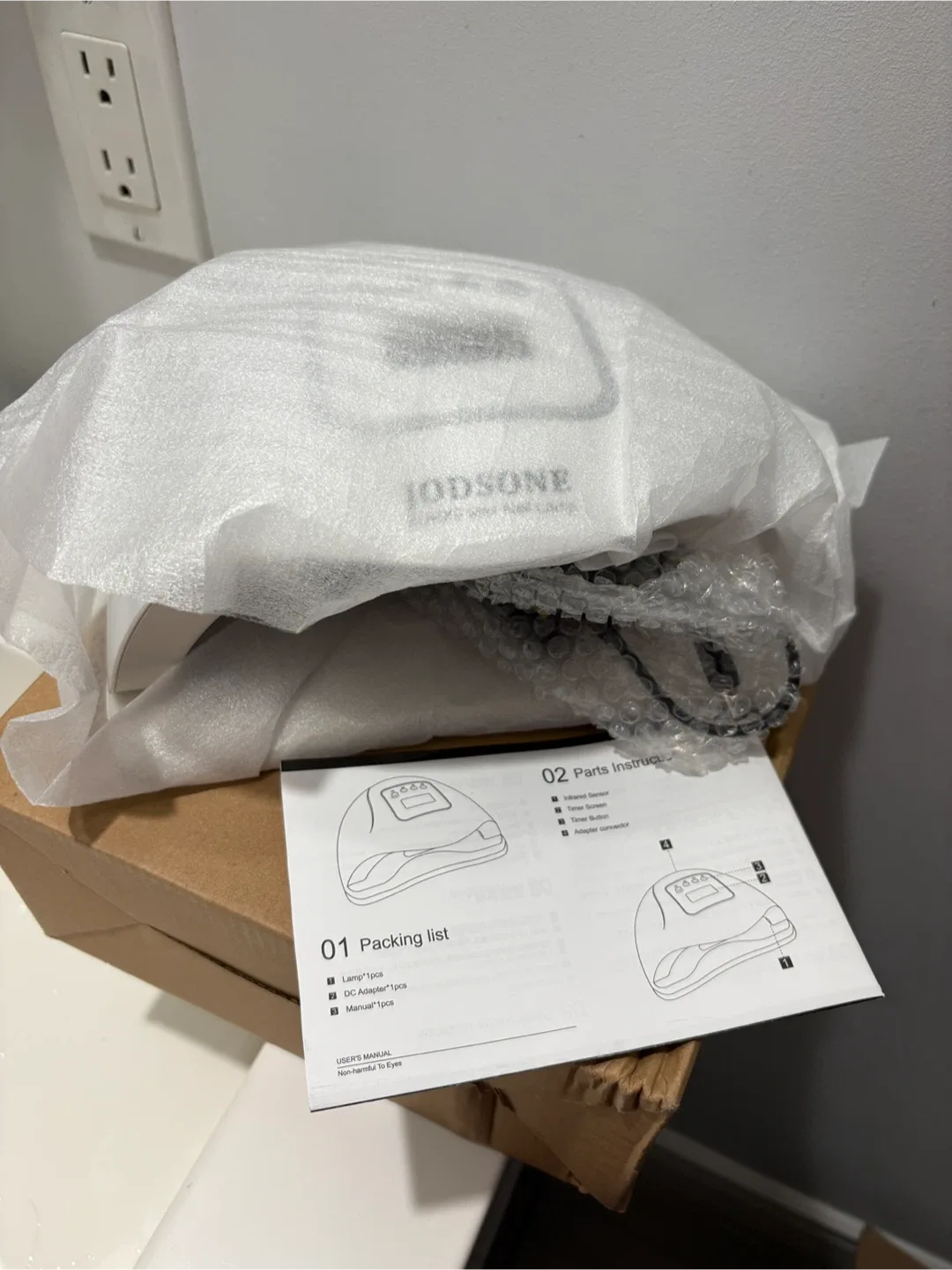 JODSONE SUNX5 Max Nail Lamp - Like New! image indicator(4)