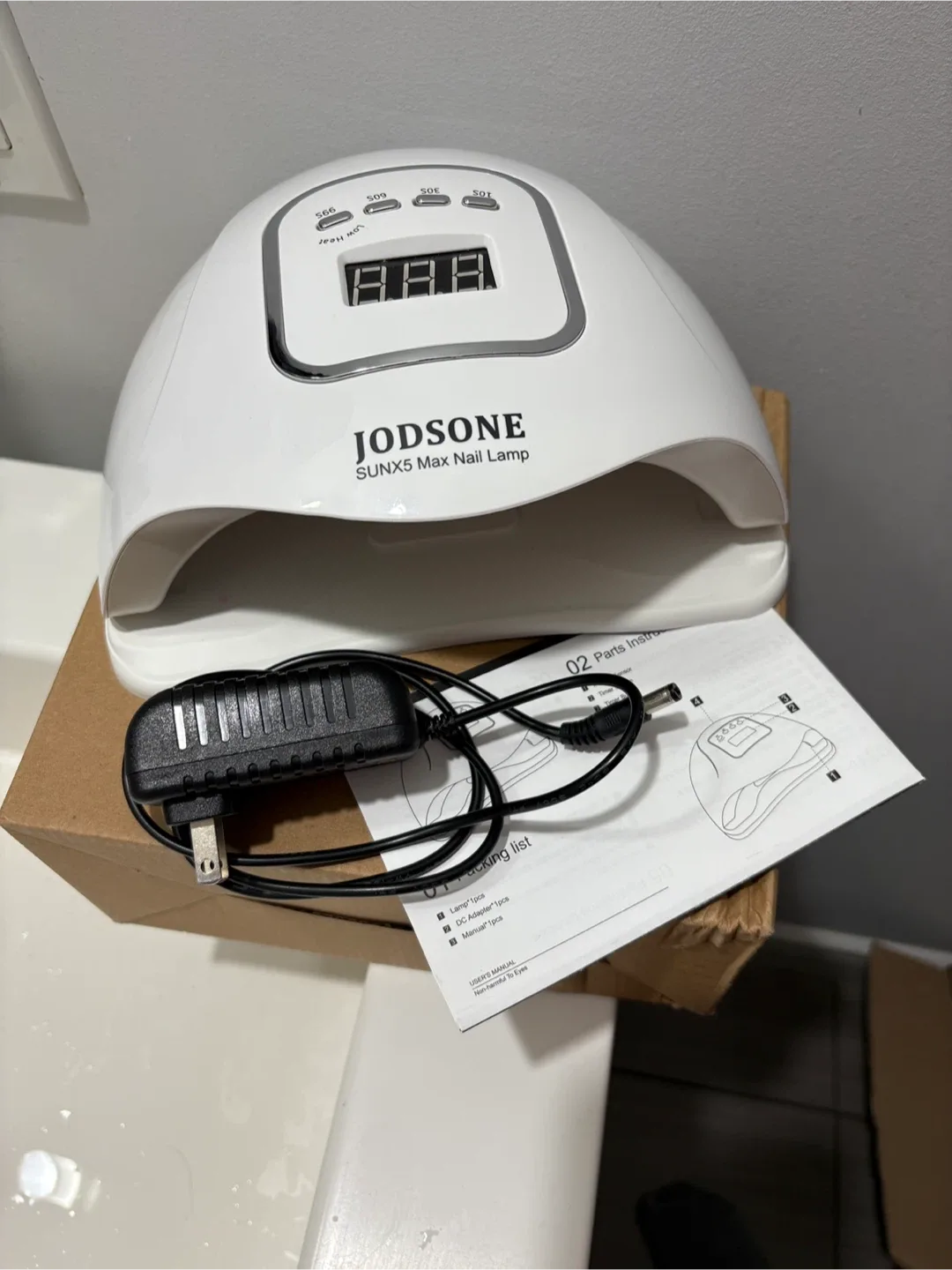 JODSONE SUNX5 Max Nail Lamp - Like New! thumbnail