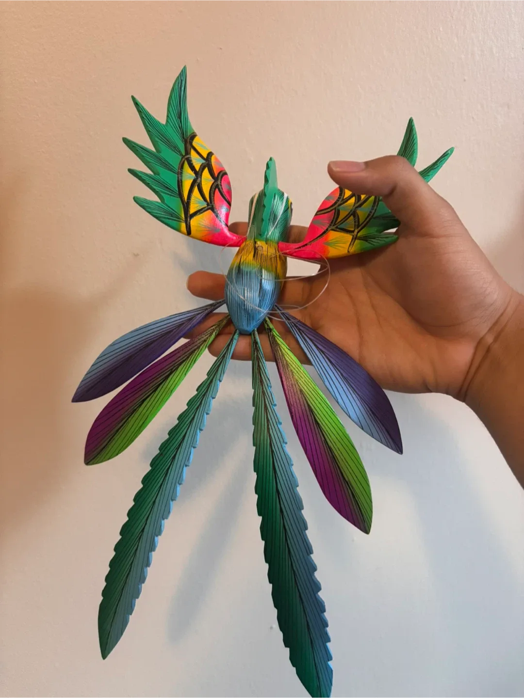 Colourful Alebrije Folk Art Bird image indicator(4)