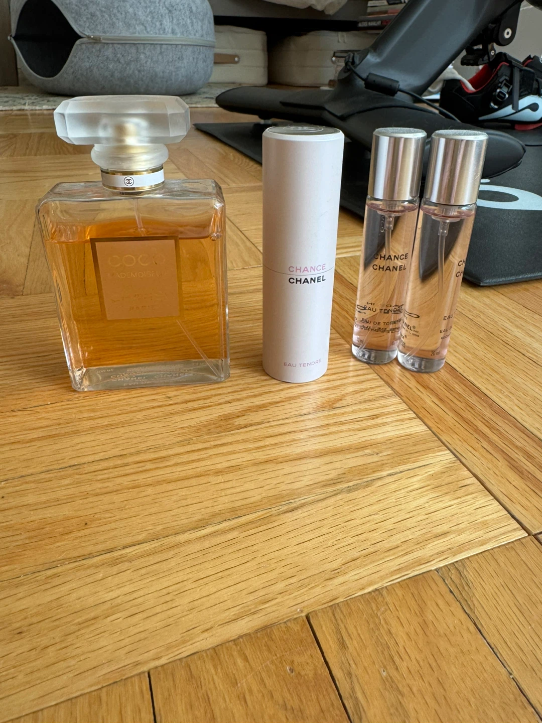Chanel Coco Mademoiselle & Chance Eau Tendre Set