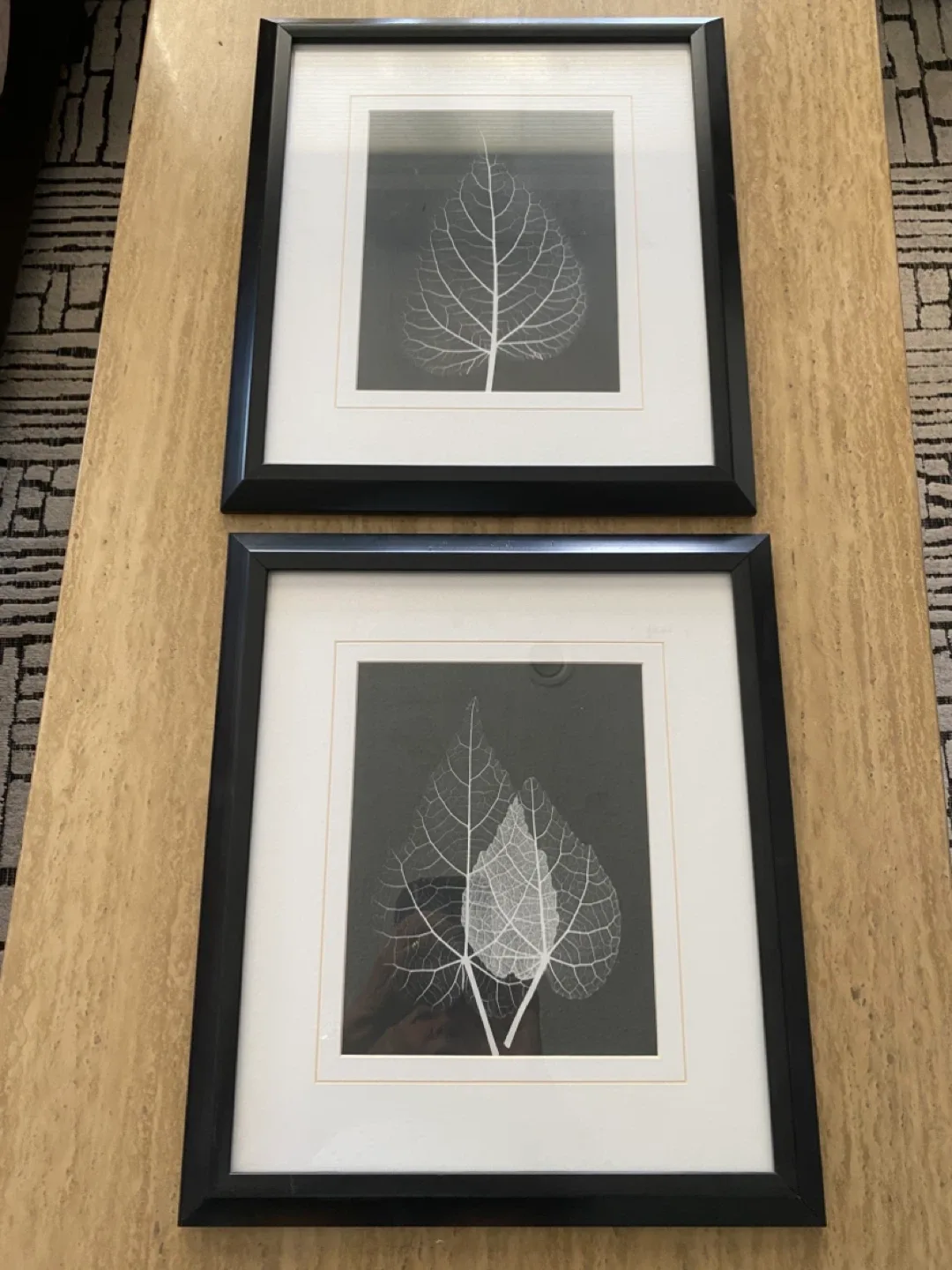 Framed Leaf Prints - Set of 2 thumbnail