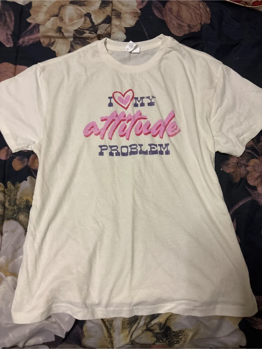 "I ❤️ My Attitude Problem" T-Shirt thumbnail