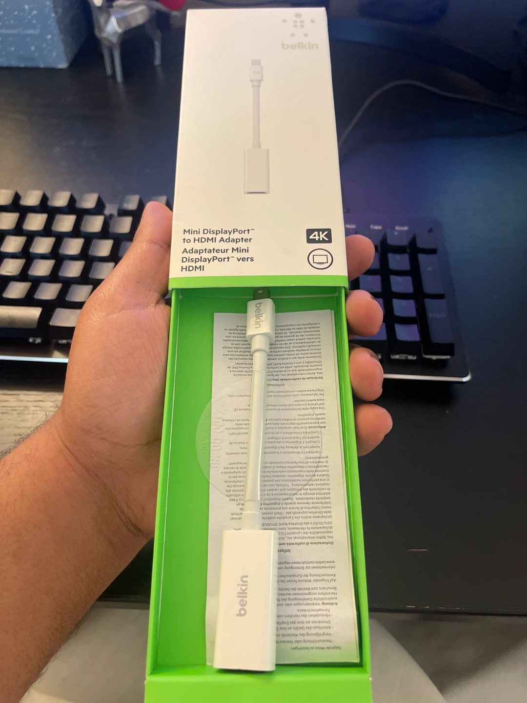 Belkin Mini DisplayPort to HDMI Adapter - New - photo 2