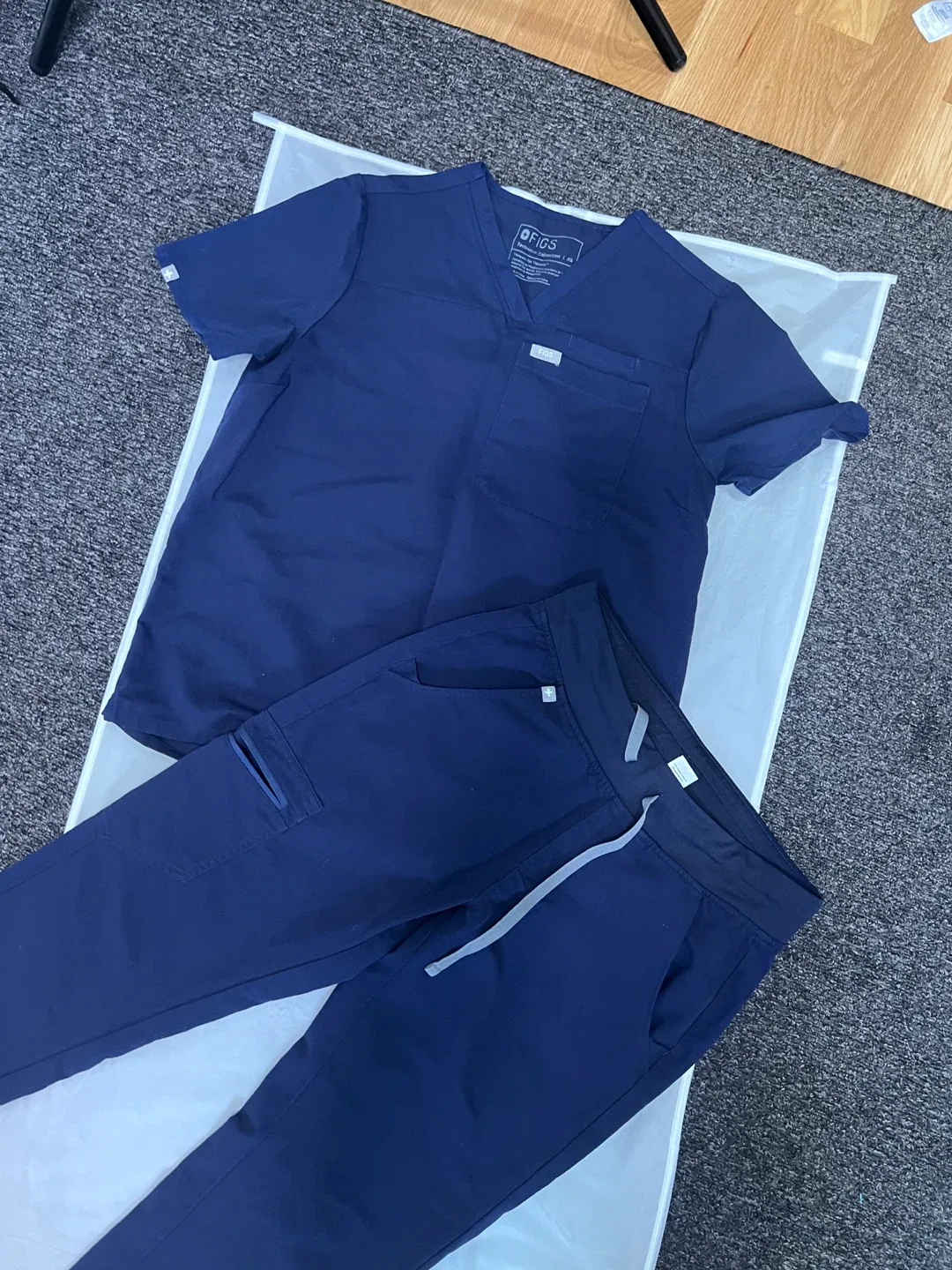 FIGS Technical Collection XS Scrub Set - Navy Blue thumbnail