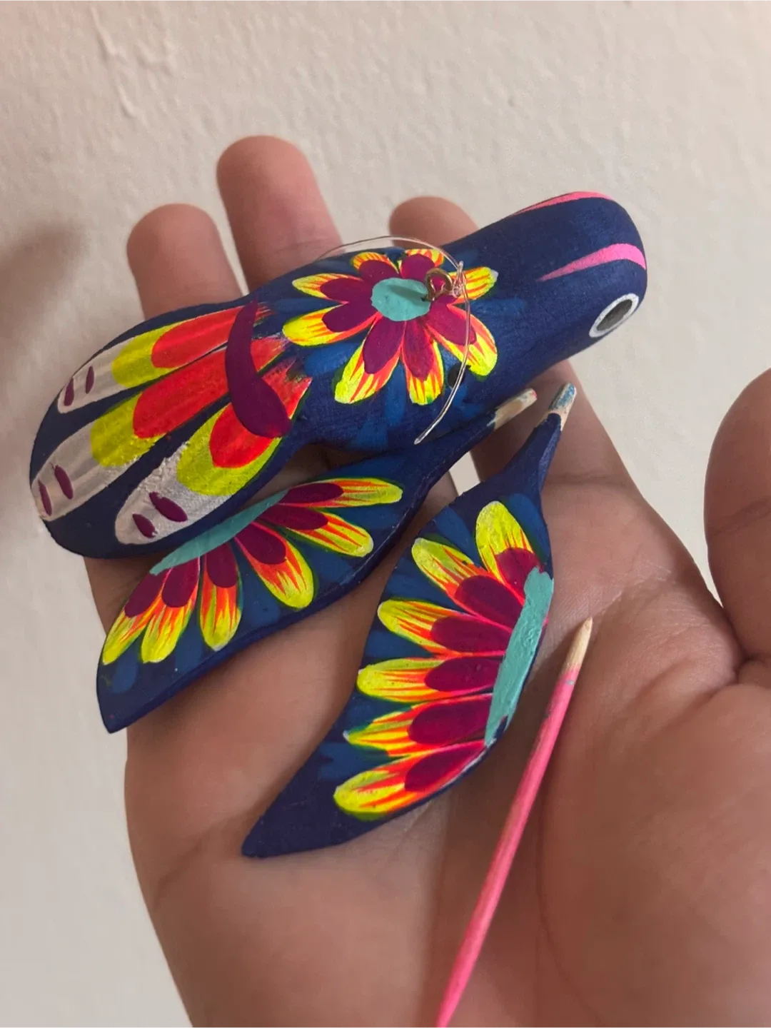 Handcrafted Alebrije Hummingbirds – Oaxaca, Mexico image indicator(2)