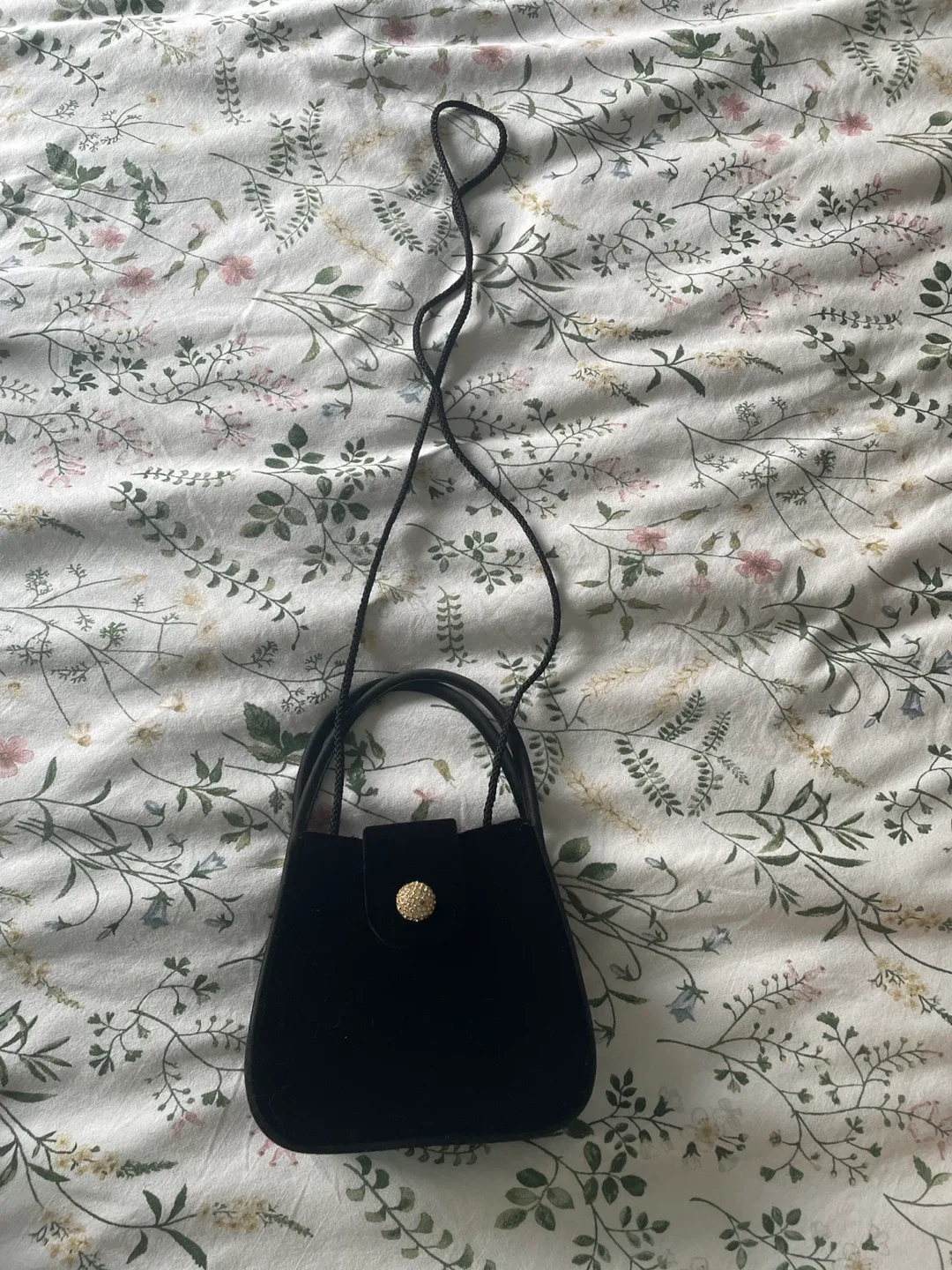 Black Velvet Mini Bag thumbnail