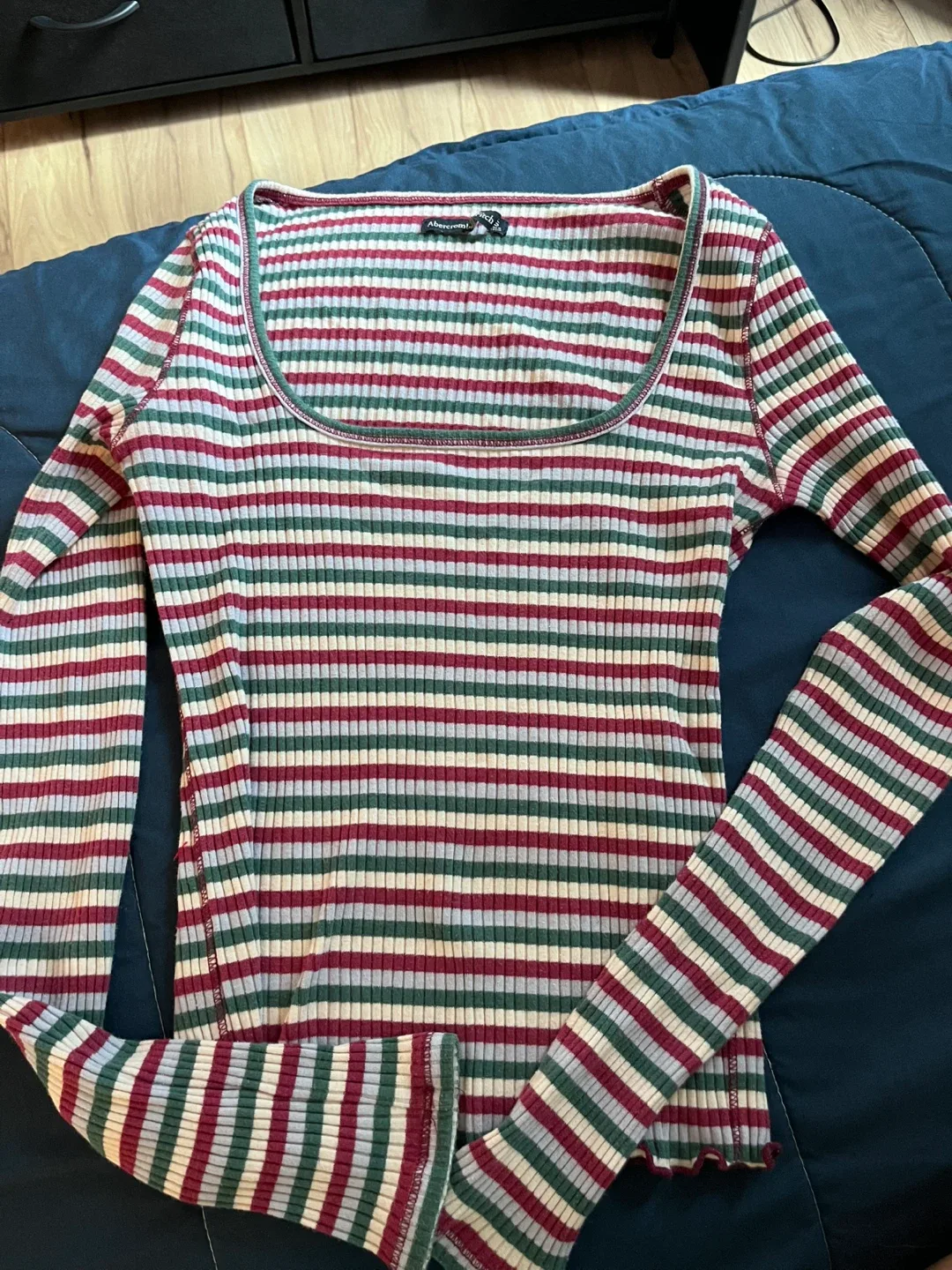 Abercrombie & Fitch Striped Long Sleeve thumbnail