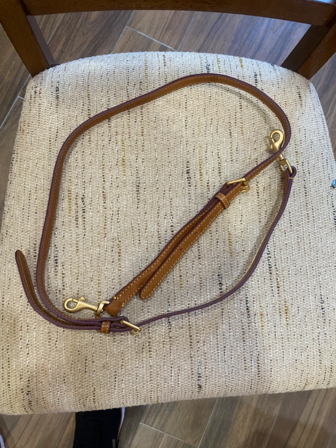Leather Shoulder Strap - Brown image indicator(5)