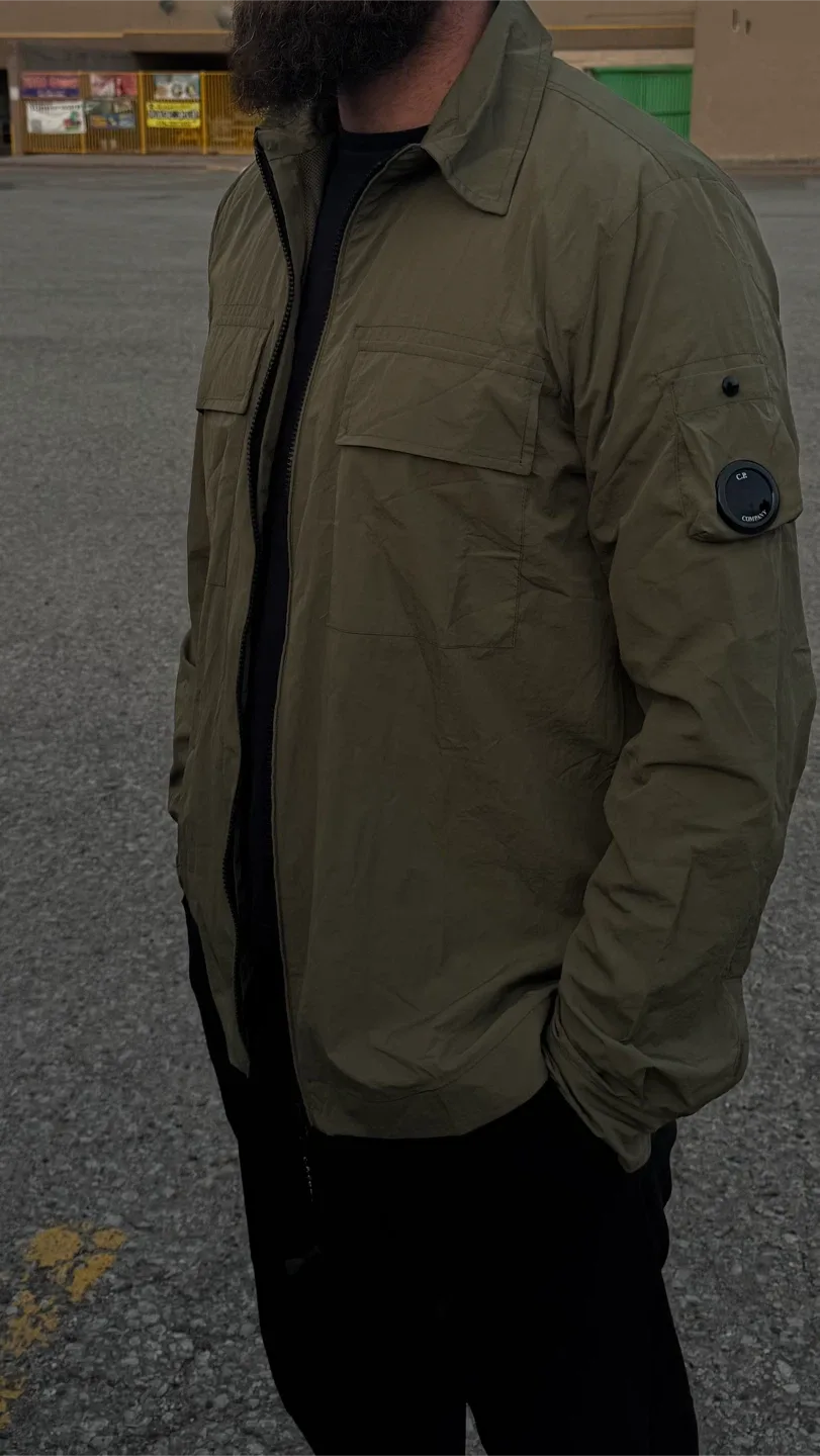 C.P. Company Olive Green Overshirt image indicator(2)