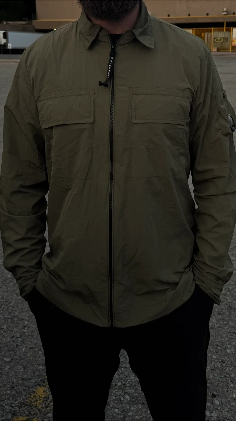 C.P. Company Olive Green Overshirt image indicator(3)