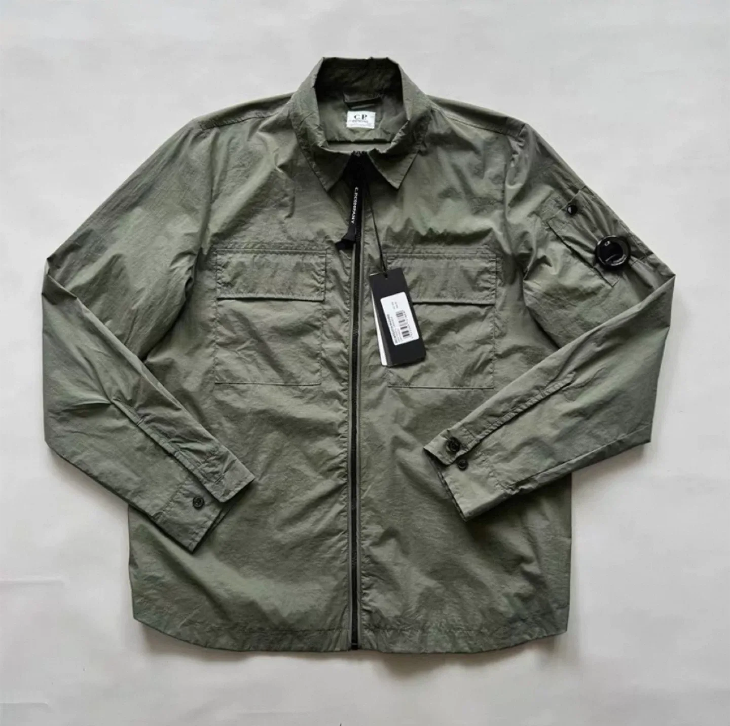 C.P. Company Olive Green Overshirt