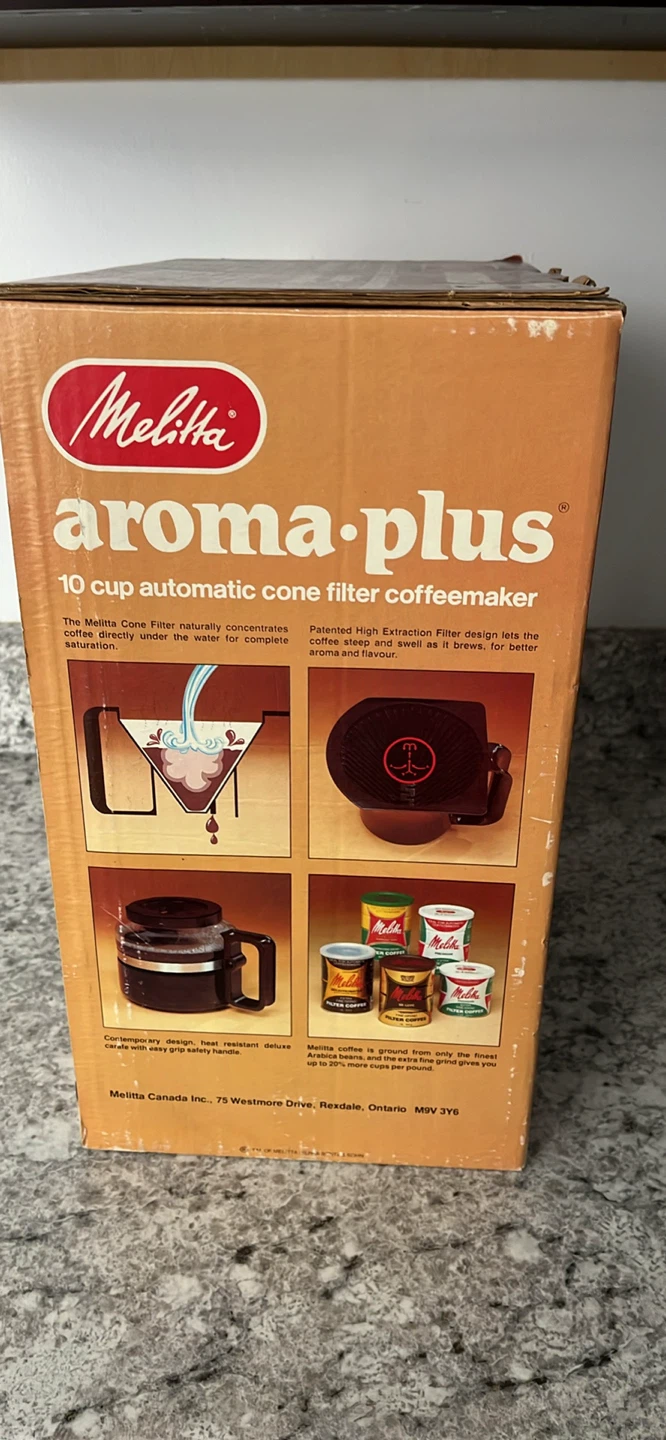 Melitta Aroma-Plus 10 Cup Automatic Coffeemaker