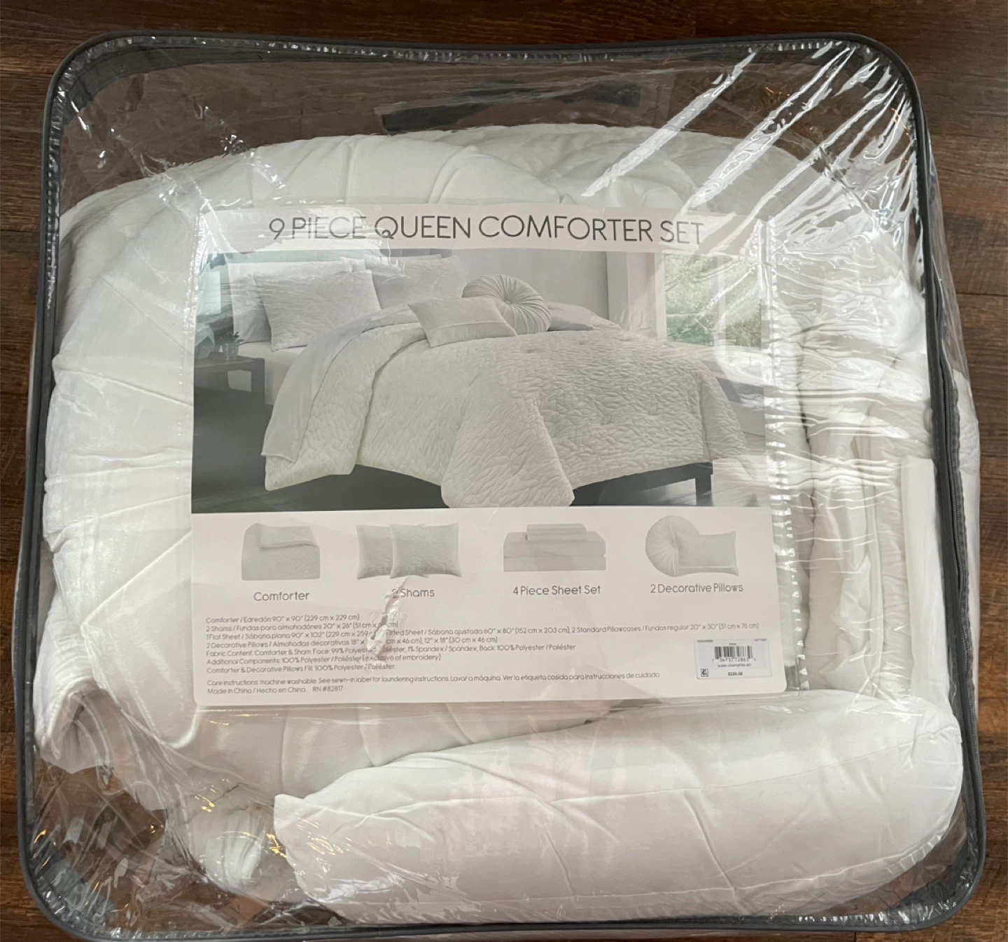 Matisse 9-Piece Queen Comforter Set - New in Package! - photo 3