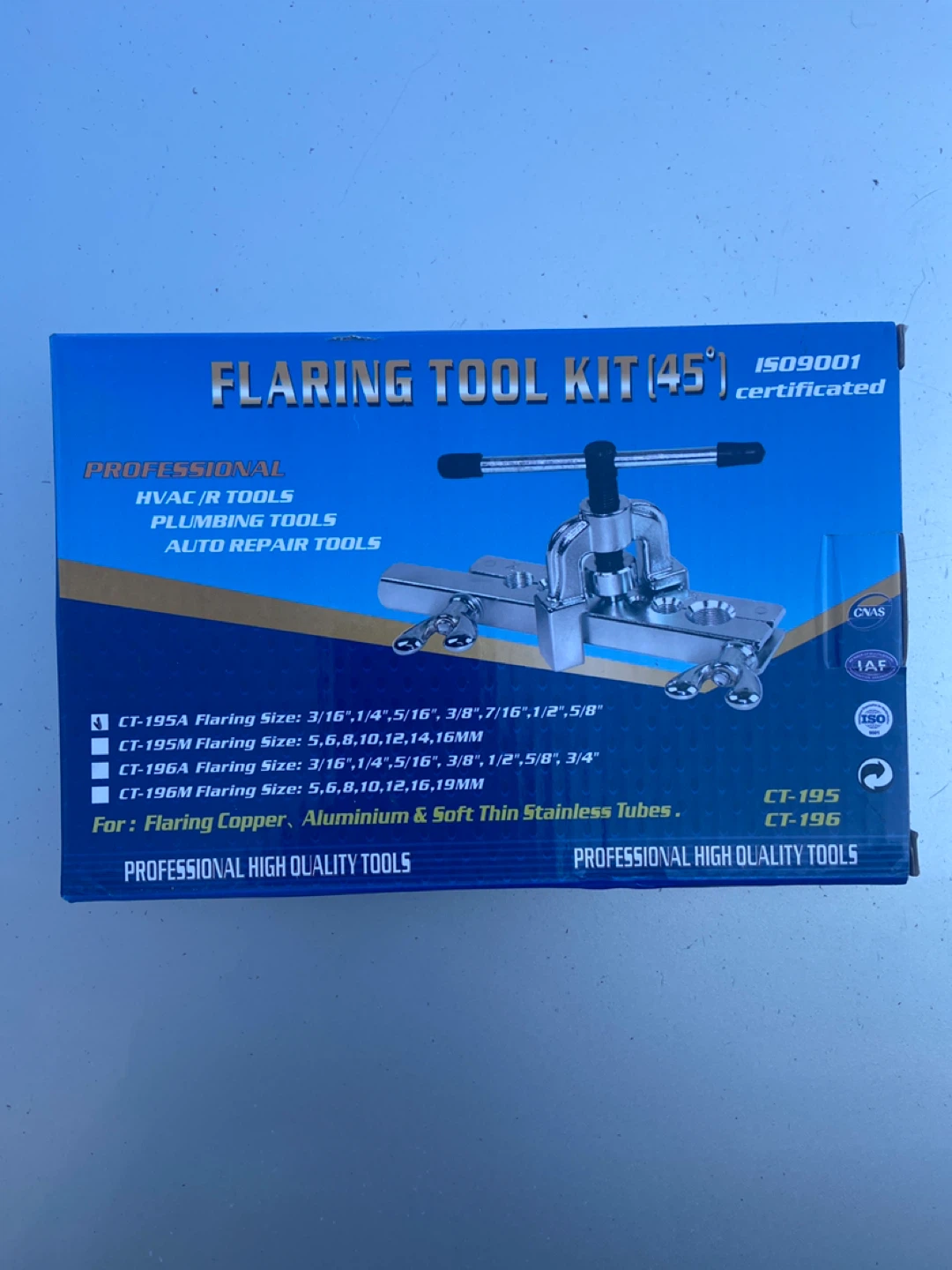 Flaring Tool Kit (45°)