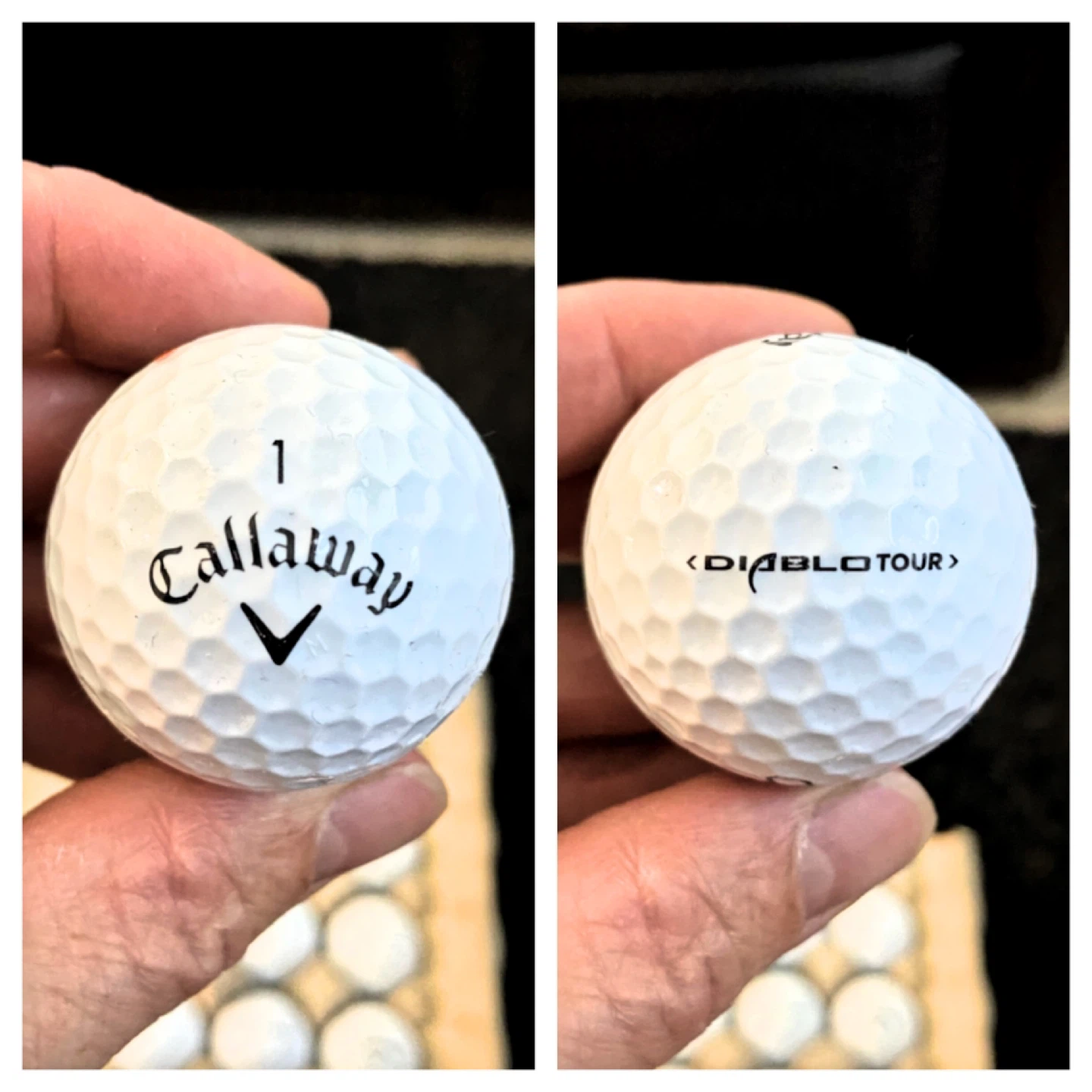 18 Callaway Diablo Tour Golf Balls - photo 3