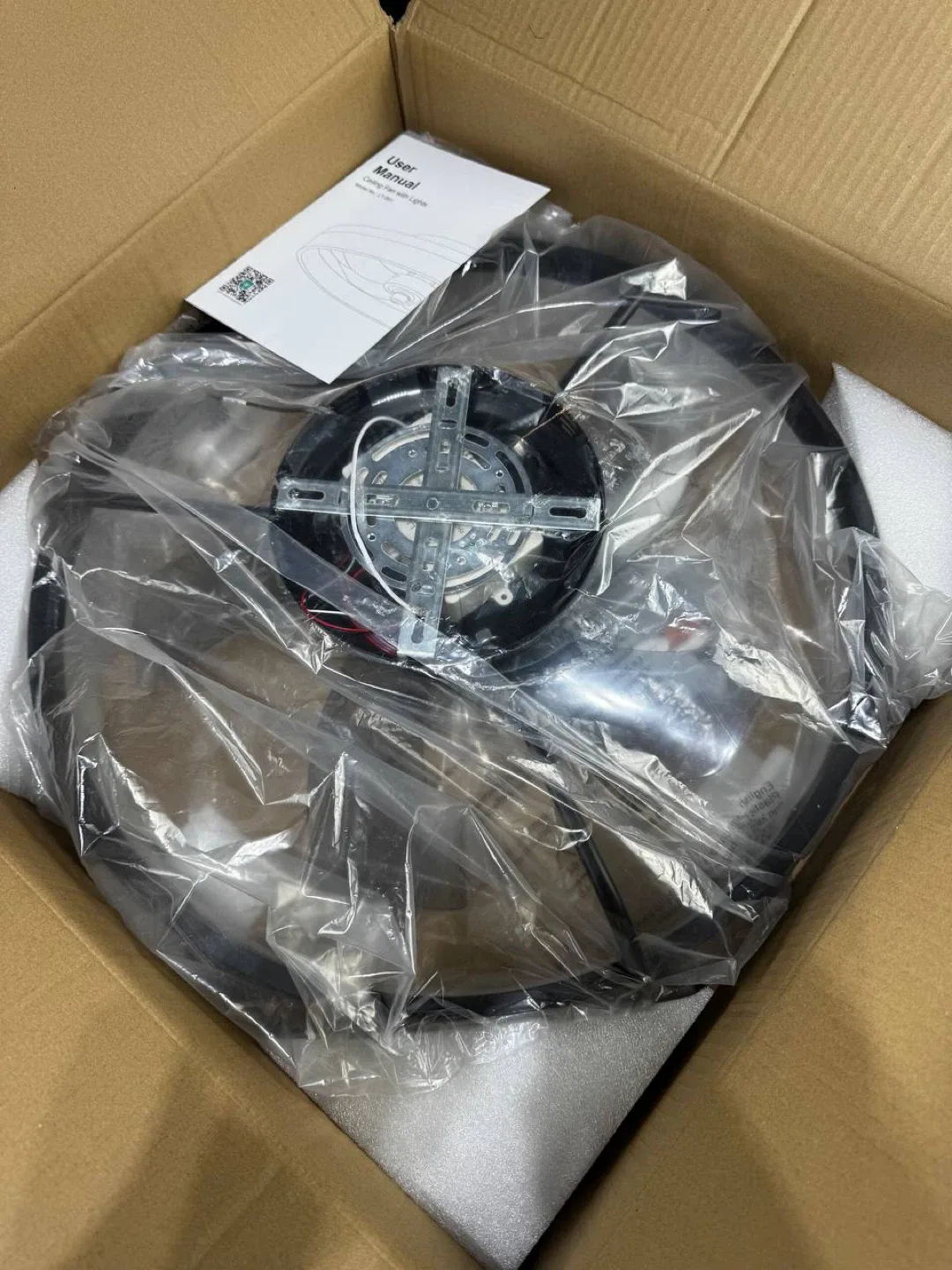 Ltemziiy Ceiling Fan with Light – Black – New image indicator(2)