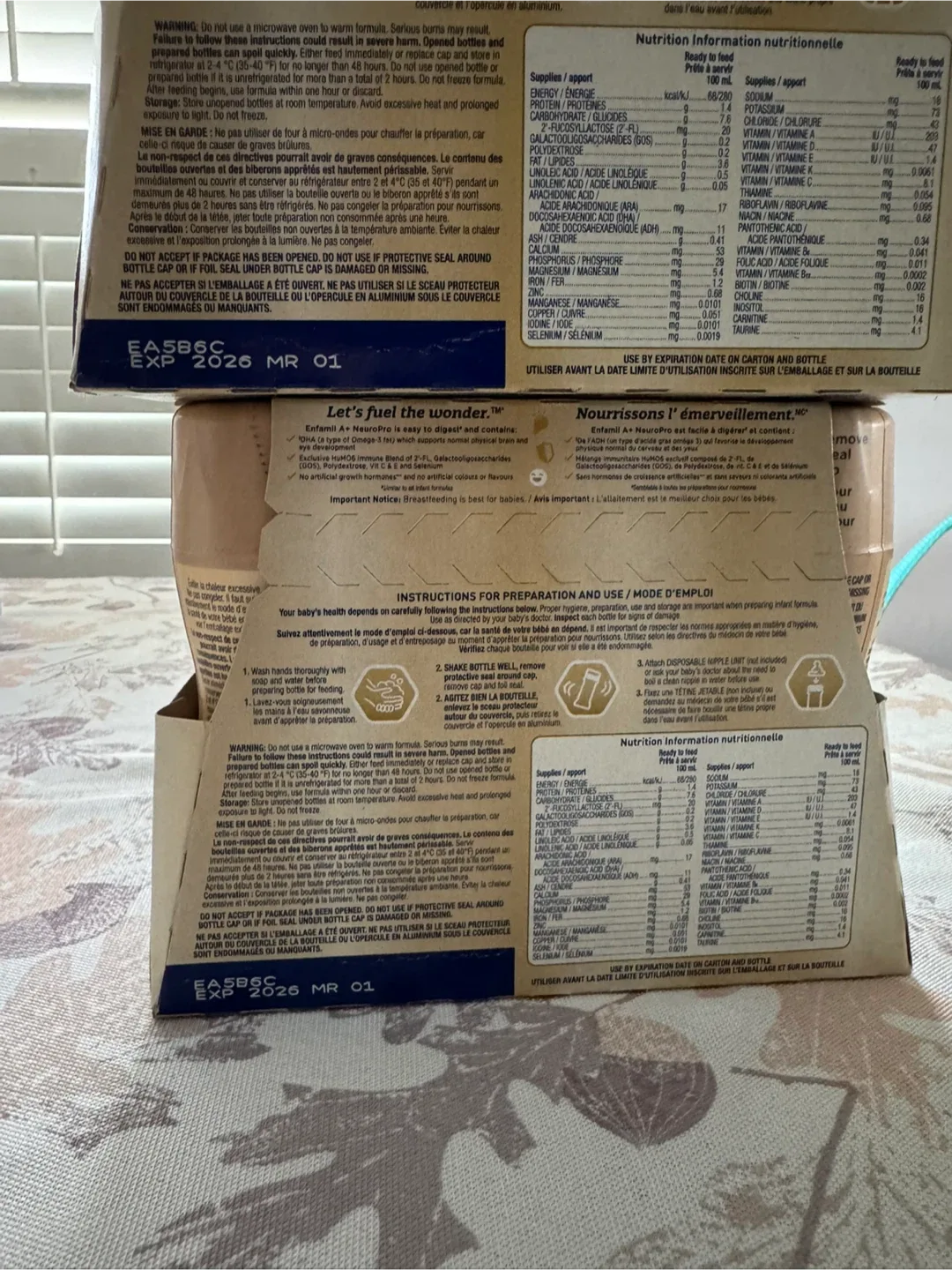 Enfamil A+ NeuroPro Ready to Feed 6x237mL image indicator(2)