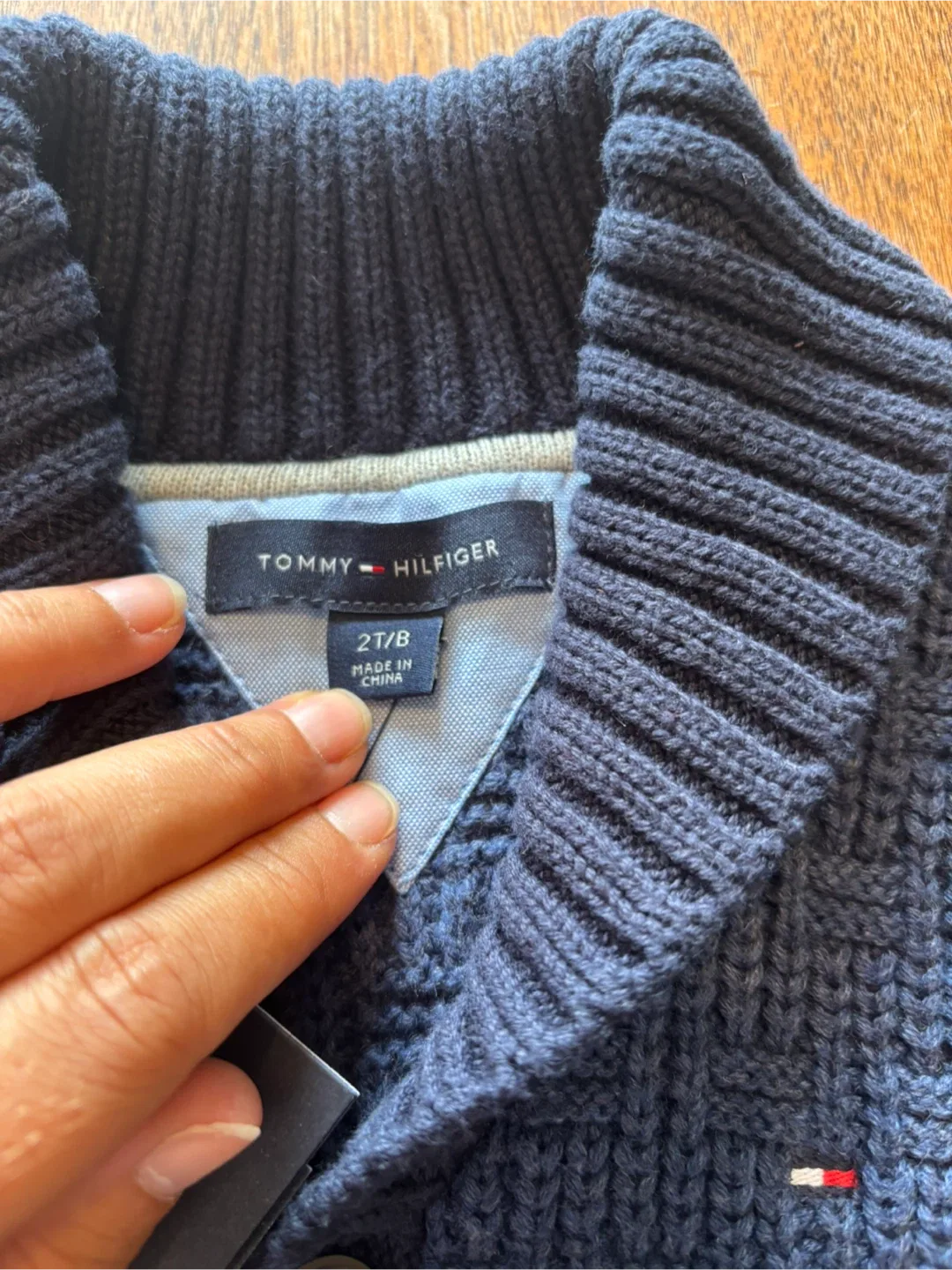 Tommy Hilfiger Toddler (2) Knit Vest - Size 2T/B image indicator(4)