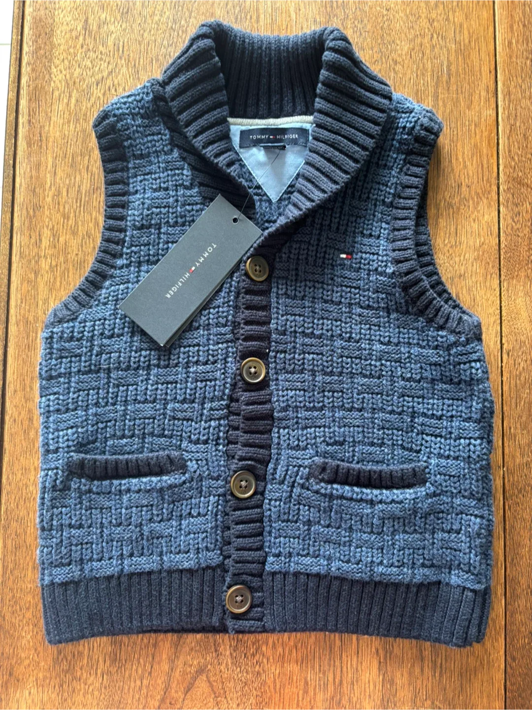 Tommy Hilfiger Toddler (2) Knit Vest - Size 2T/B image indicator(2)