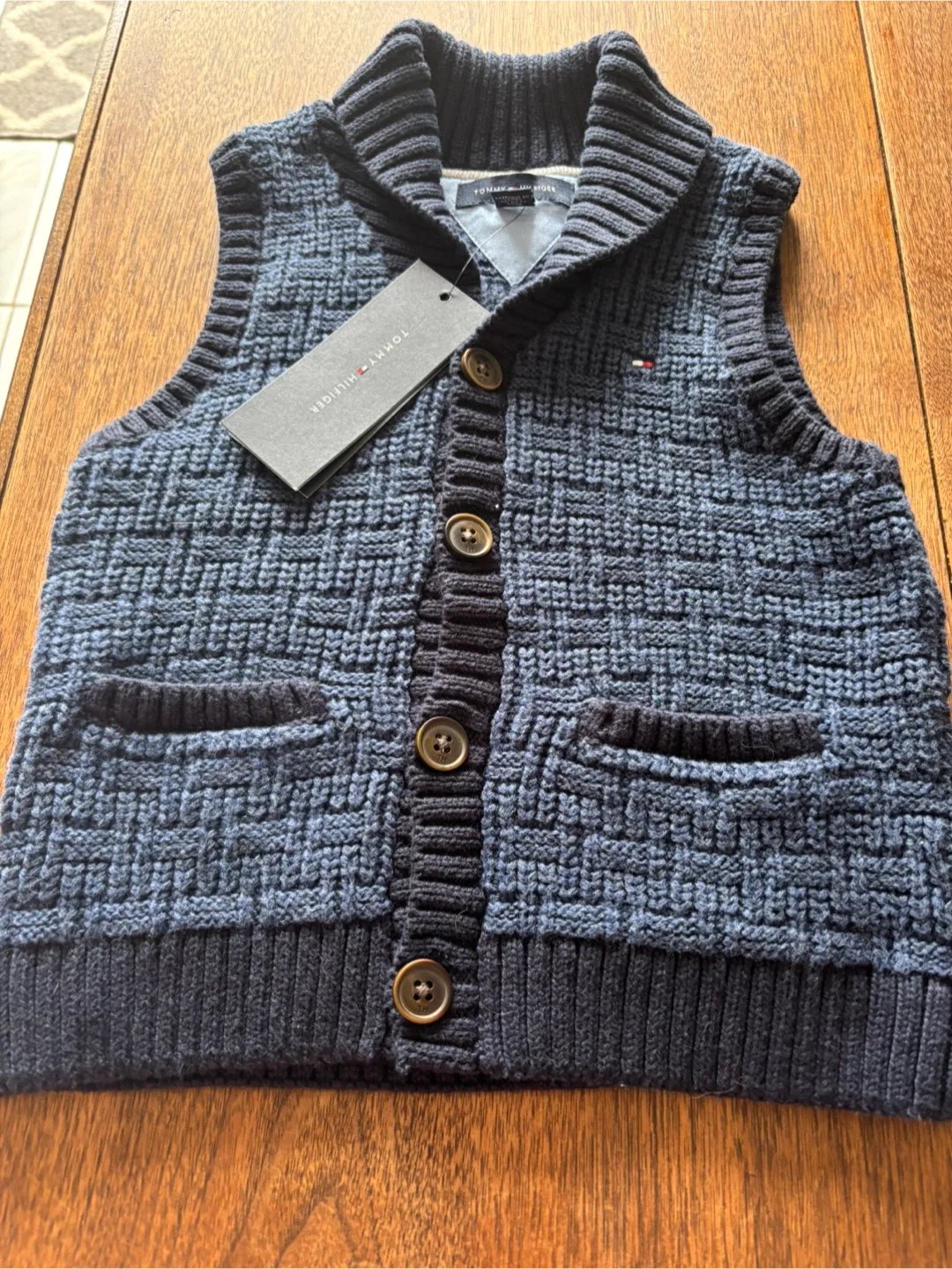 Tommy Hilfiger Toddler (2) Knit Vest - Size 2T/B image indicator(3)