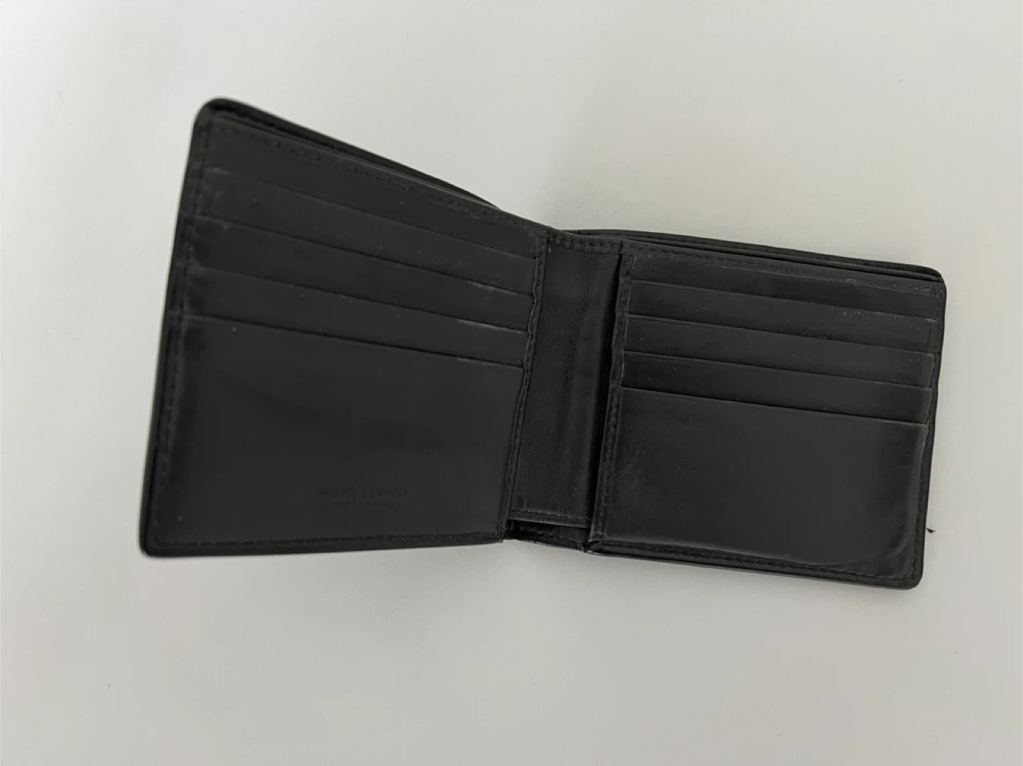 (On Hold) Bottega Veneta Black Leather Wallet - photo 3