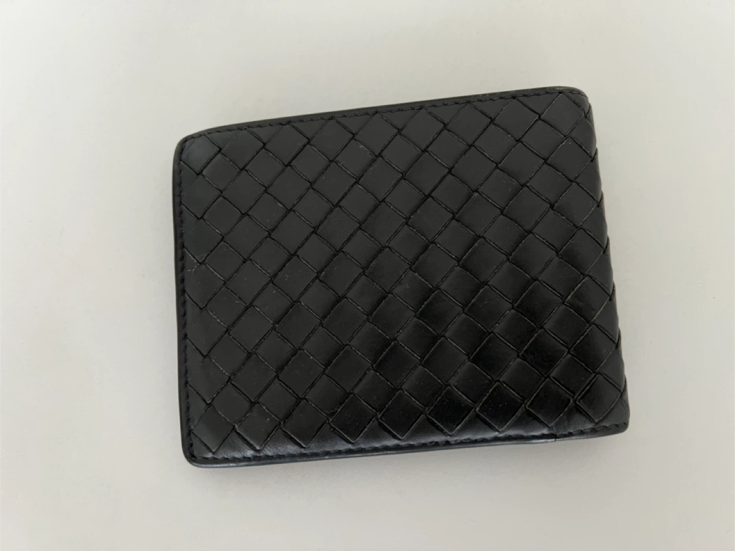 (On Hold) Bottega Veneta Black Leather Wallet - photo 4
