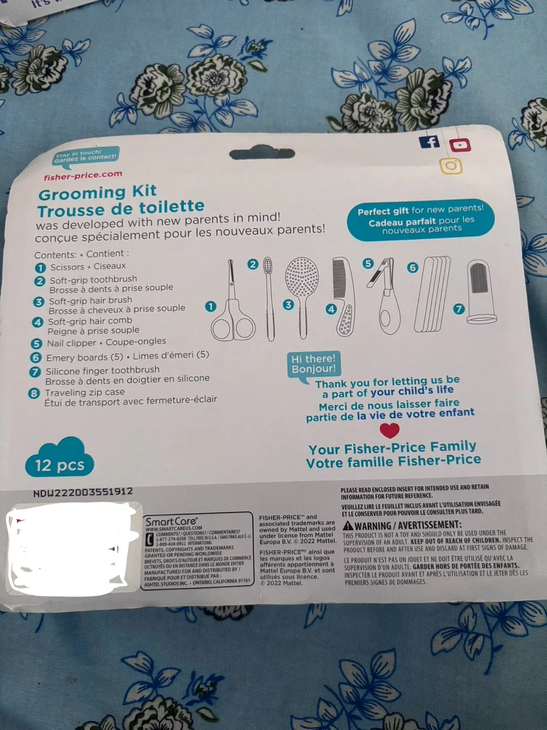 Munchkin Deluxe Drying Rack & Fisher-Price Grooming Kit image indicator(3)