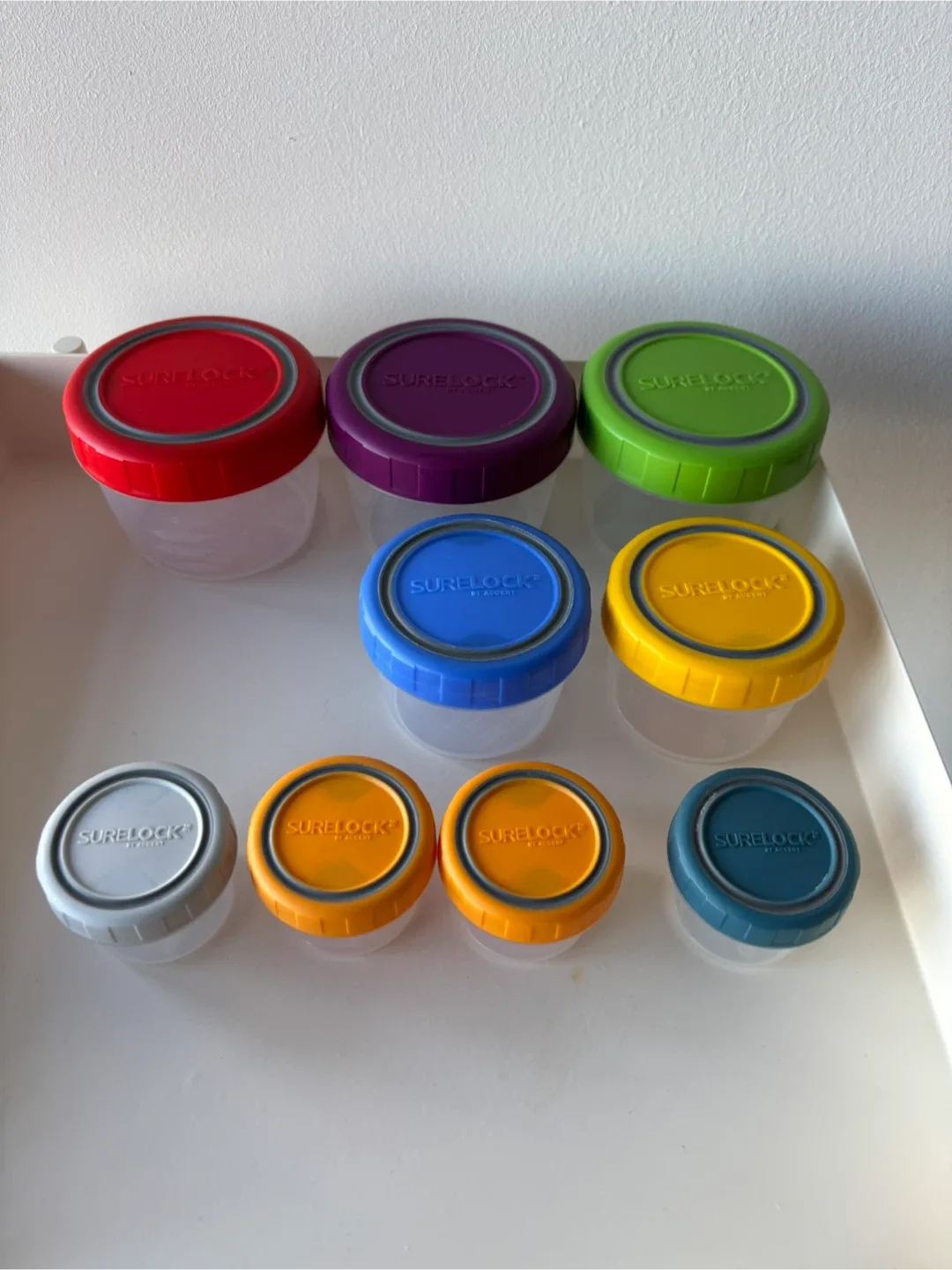 9 Surelock Food Storage Containers Nesting thumbnail