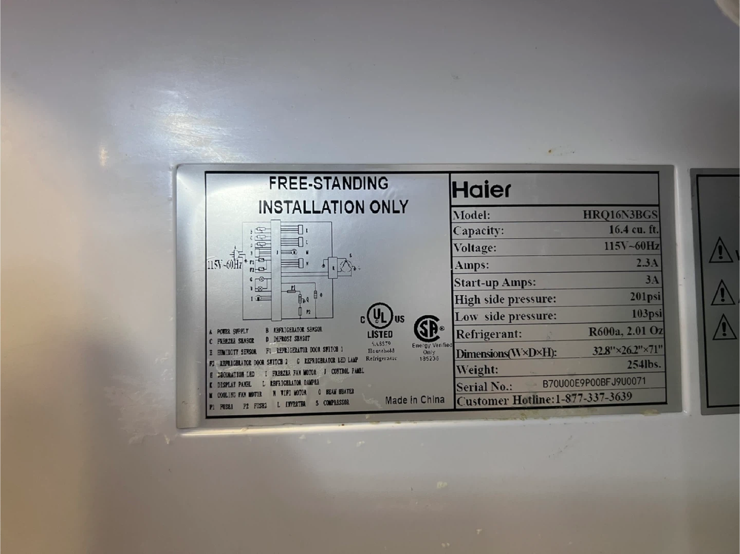 Haier fridge for sale - photo 2