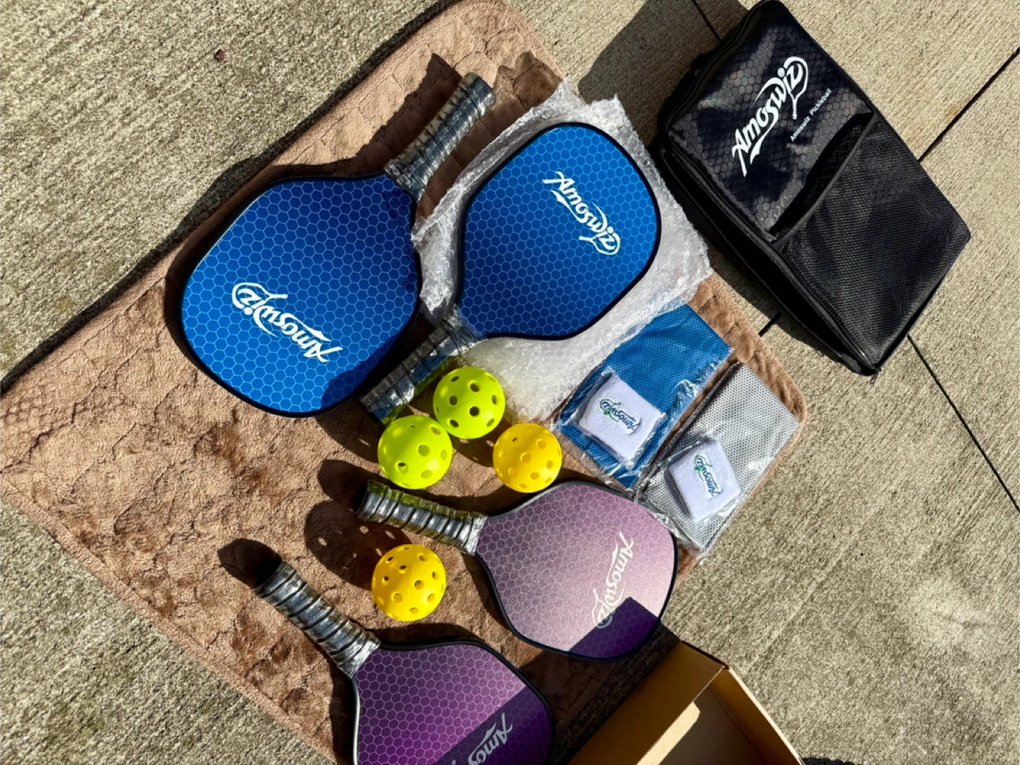 Amoswiz Pickleball Set - New