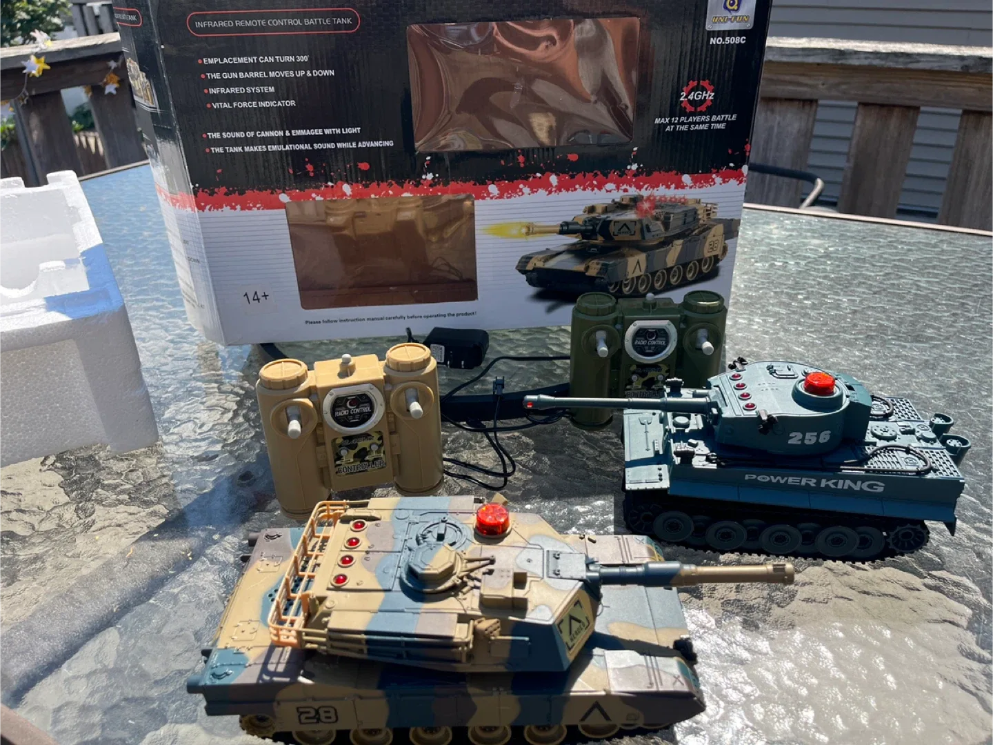 R/C Battle Tank Combat Set image indicator(3)