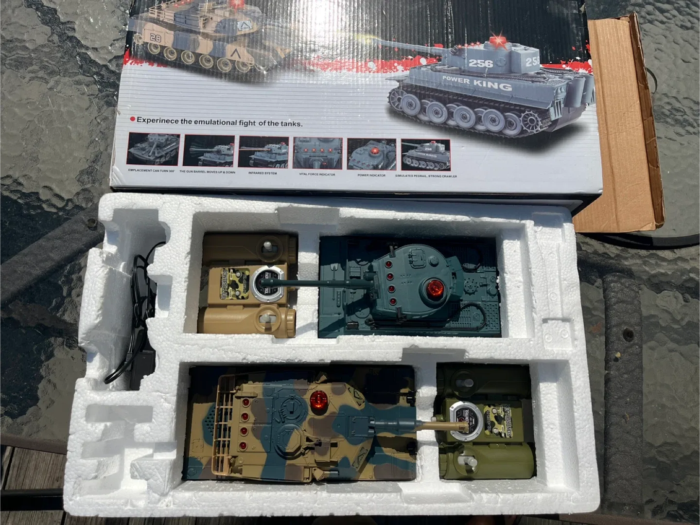 R/C Battle Tank Combat Set image indicator(4)