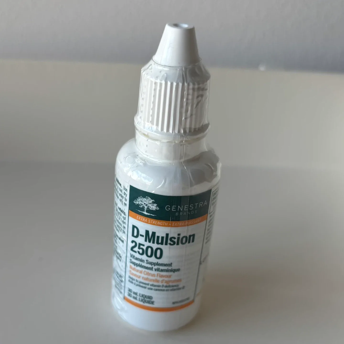 NEW Genestra D-Mulsion 2500 Vitamin D Supplement Drops thumbnail