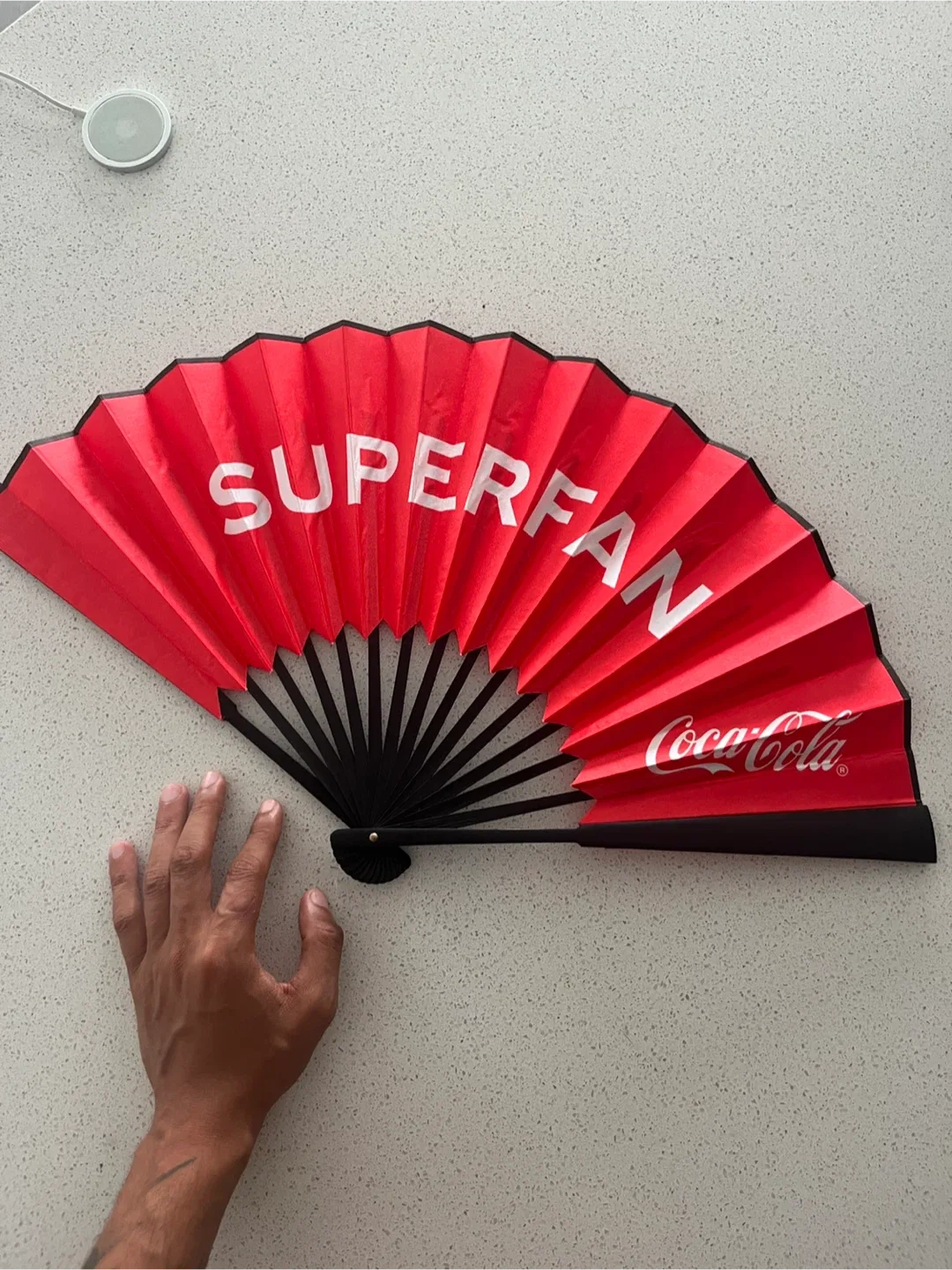 Coca-Cola Superfan Hand Fan thumbnail